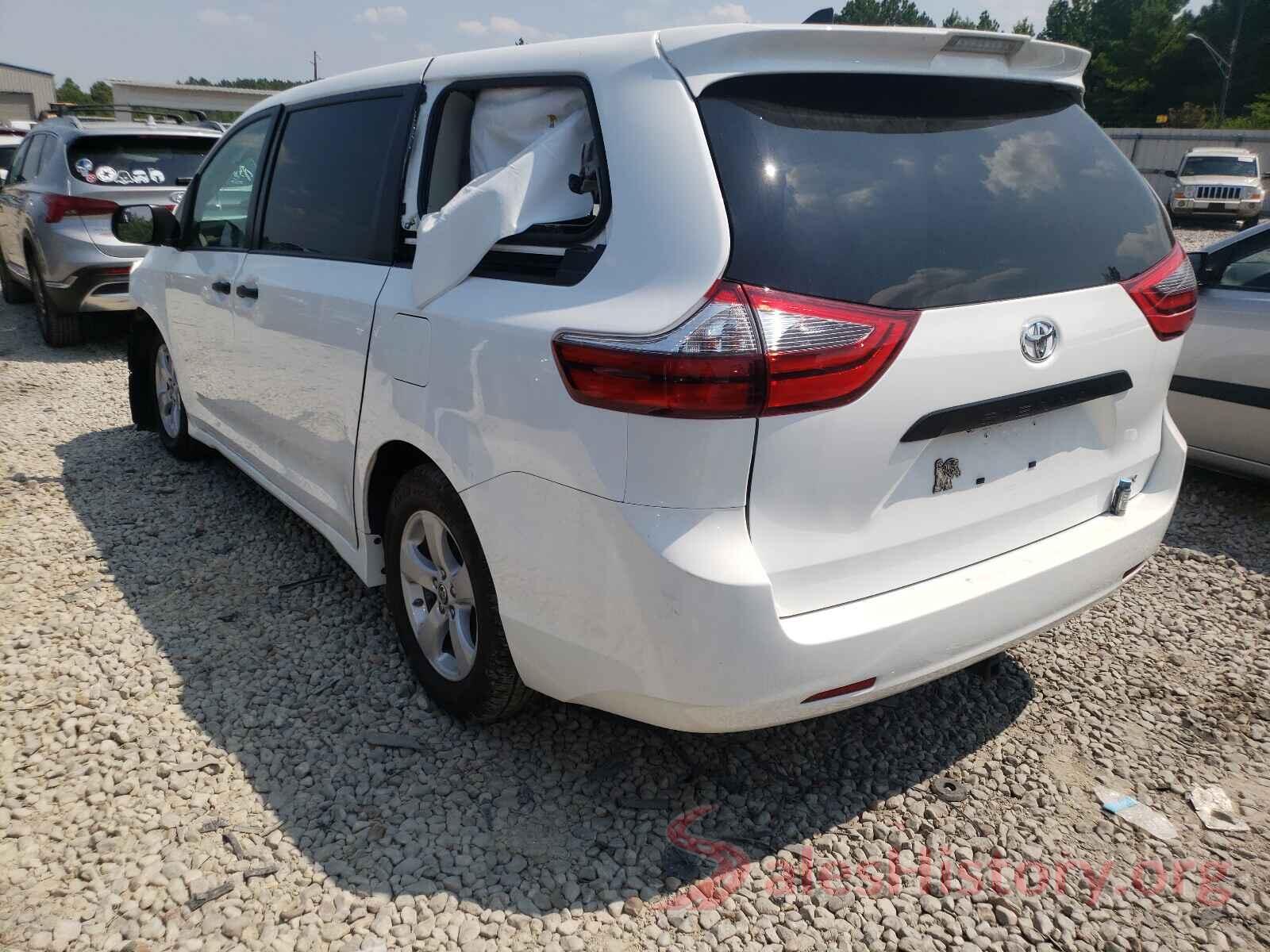 5TDZZ3DC7LS068736 2020 TOYOTA SIENNA