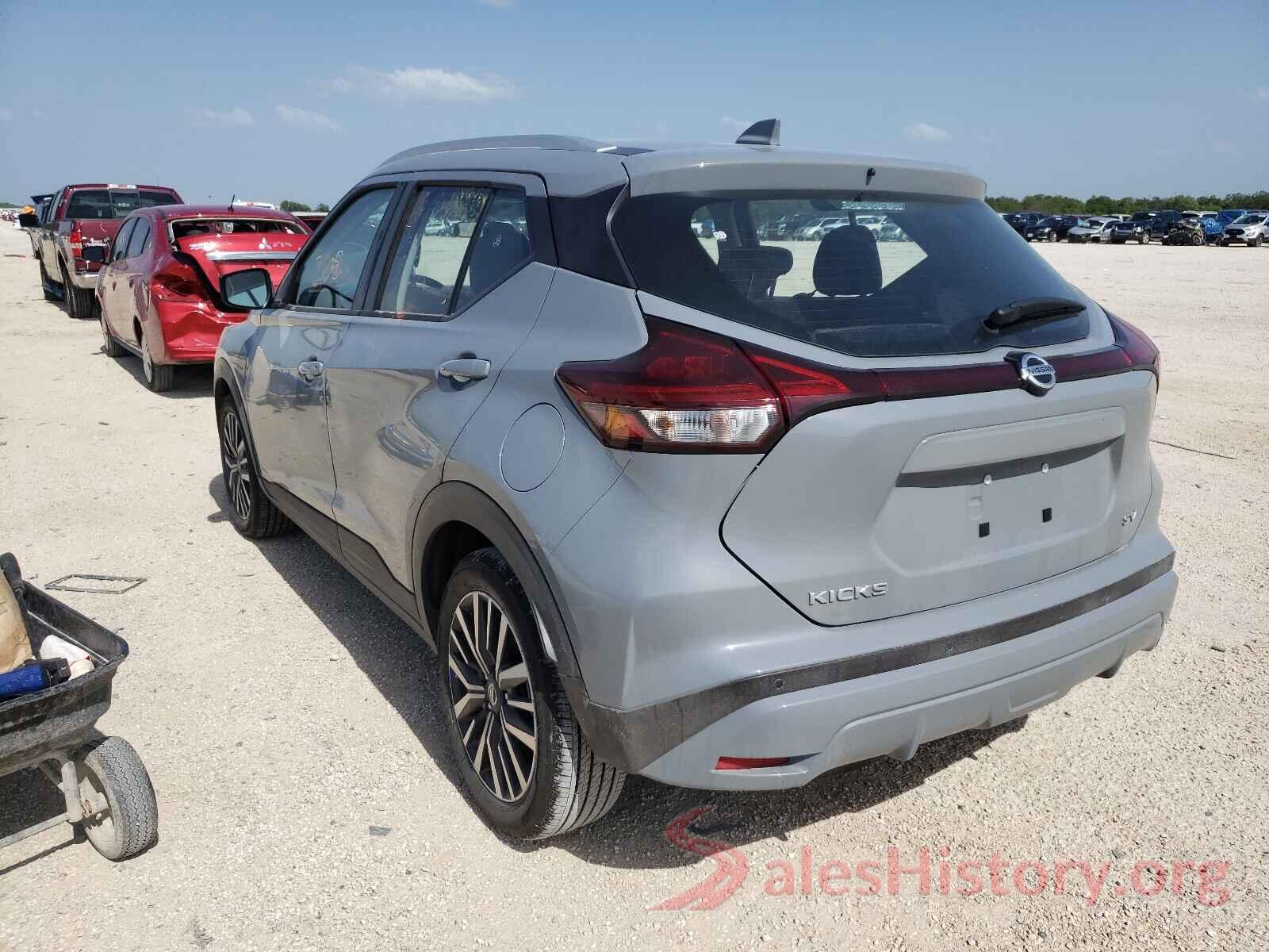 3N1CP5CVXML502037 2021 NISSAN KICKS