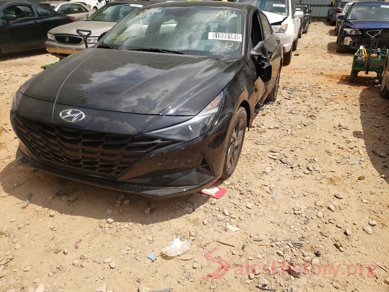 5NPLM4AG1MH036907 2021 HYUNDAI ELANTRA