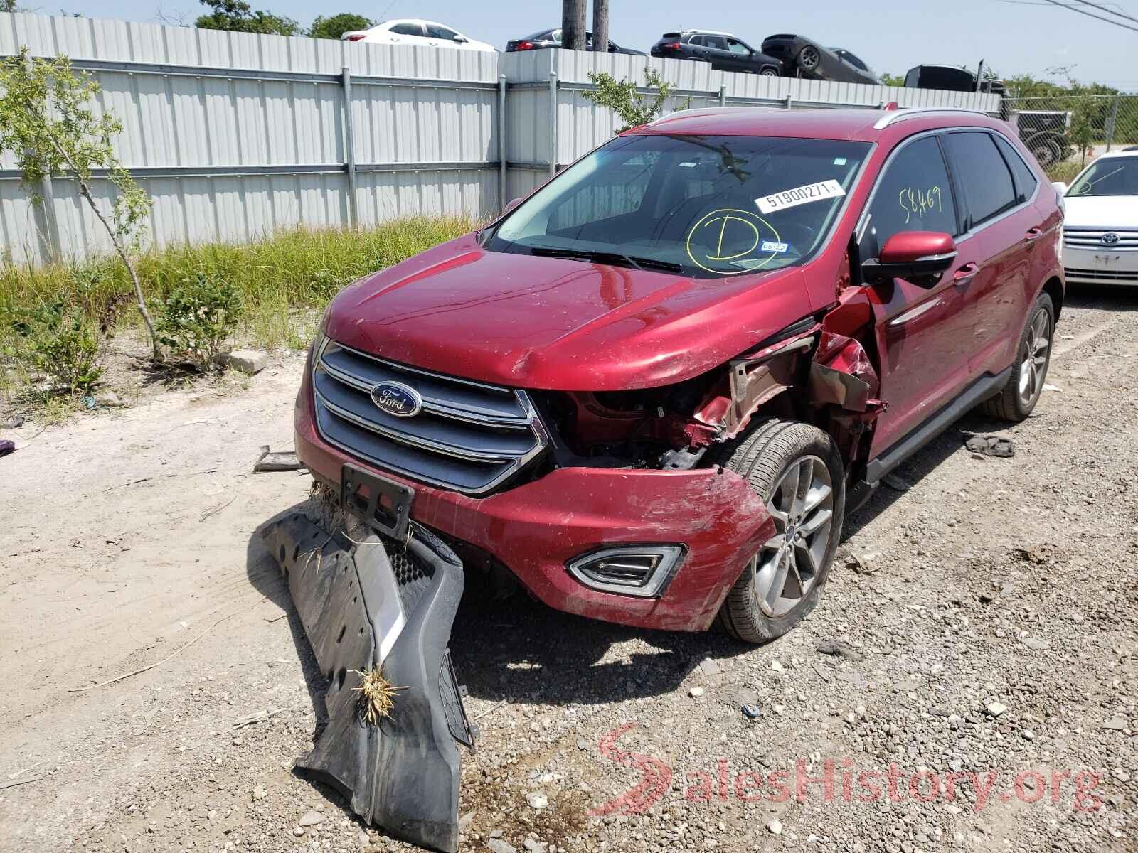 2FMPK3K98GBB15617 2016 FORD EDGE