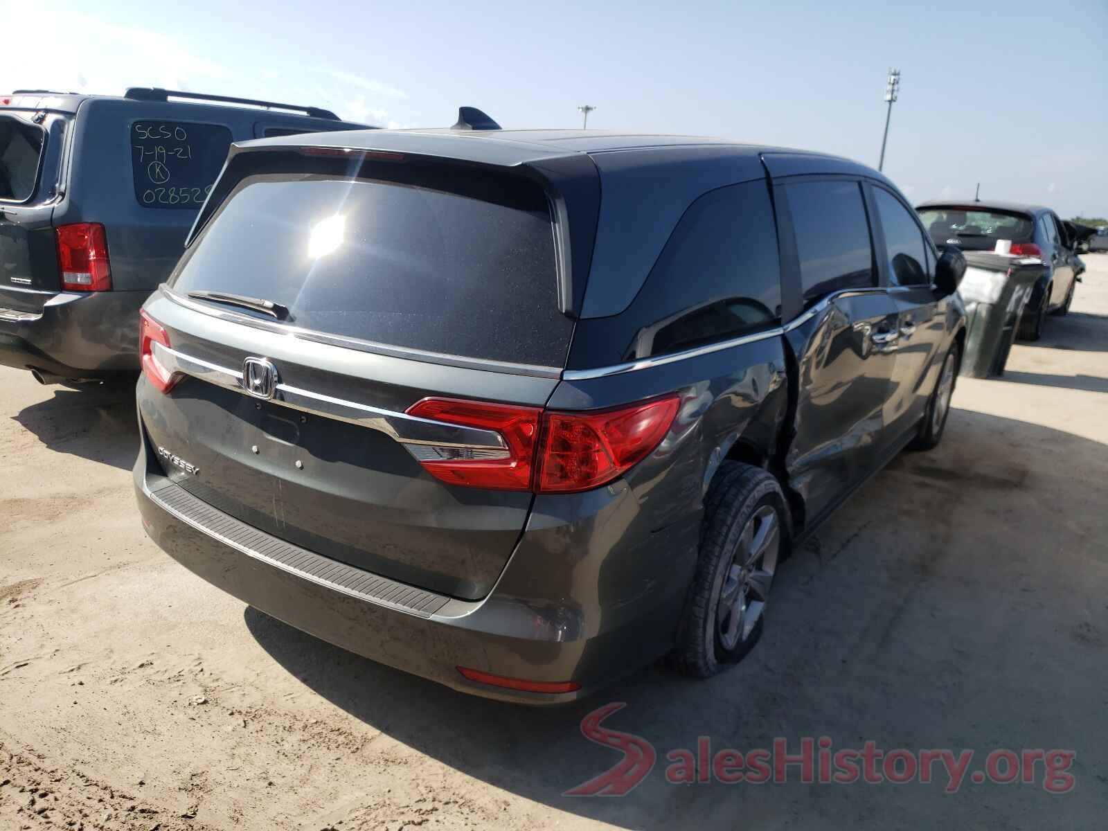 5FNRL6H57KB032935 2019 HONDA ODYSSEY