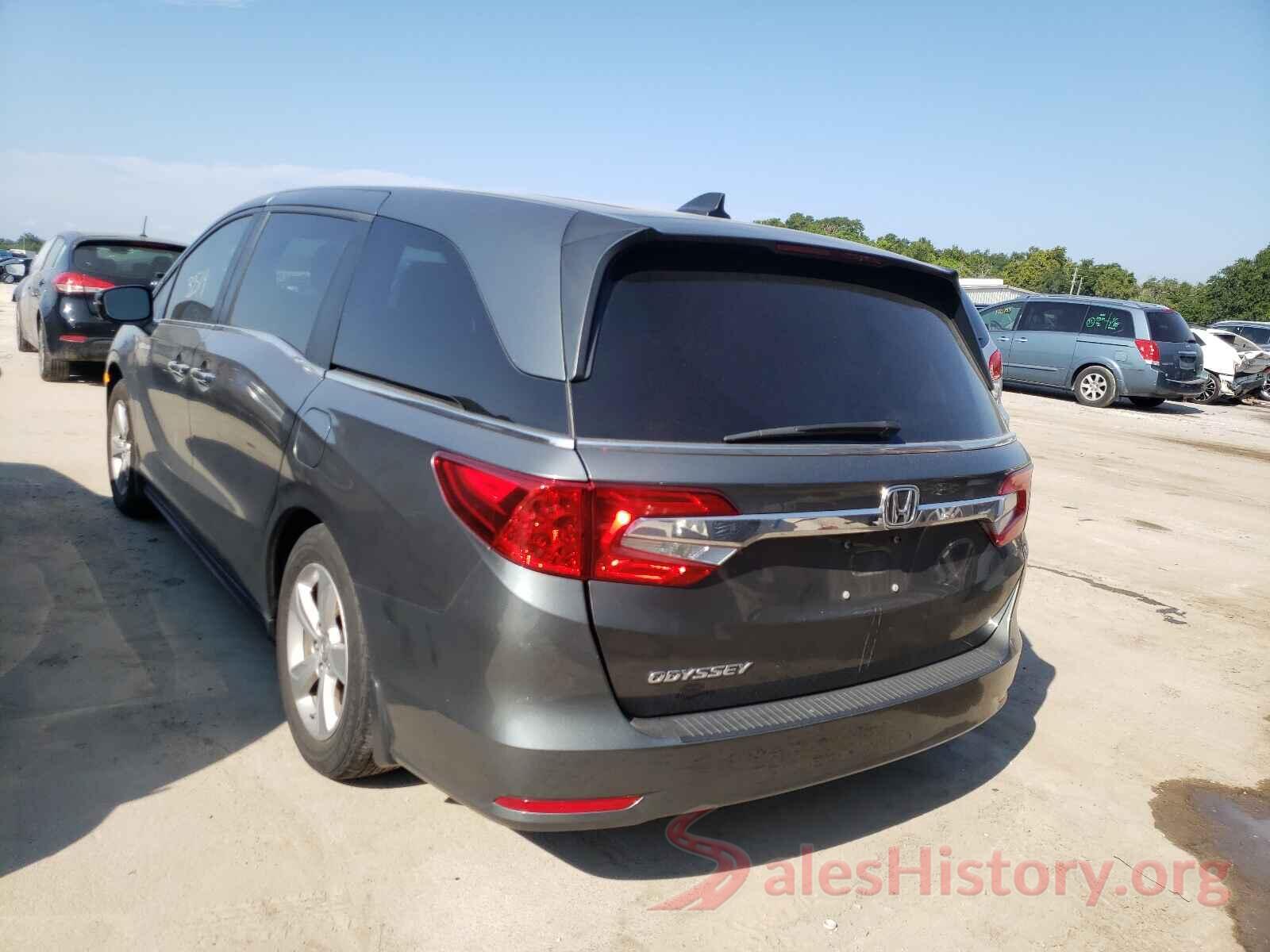 5FNRL6H57KB032935 2019 HONDA ODYSSEY