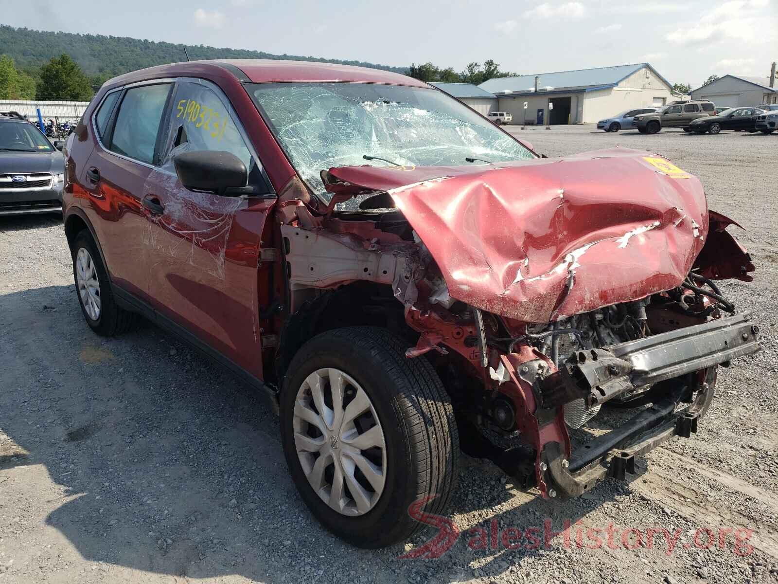 KNMAT2MV8GP734089 2016 NISSAN ROGUE