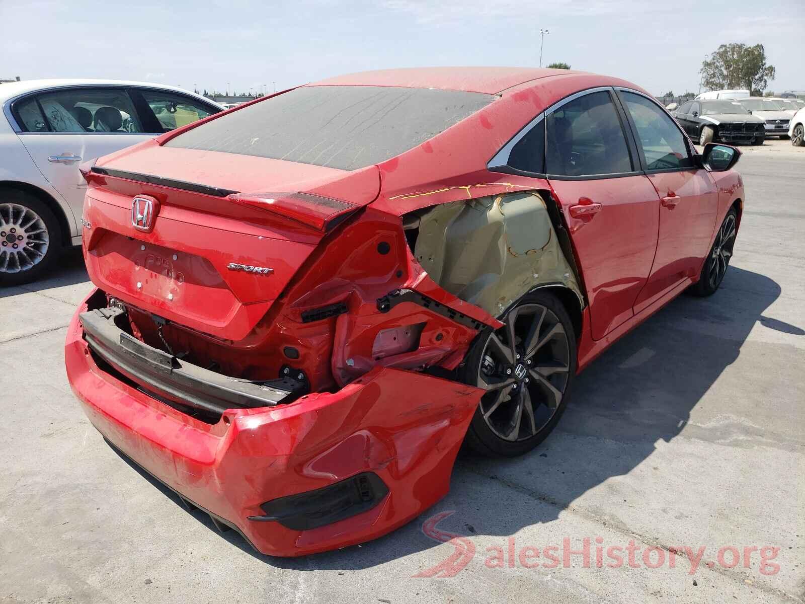 2HGFC2F81LH553641 2020 HONDA CIVIC