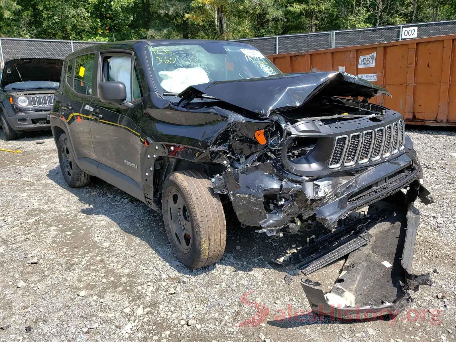 ZACNJAAB3LPL99975 2020 JEEP RENEGADE