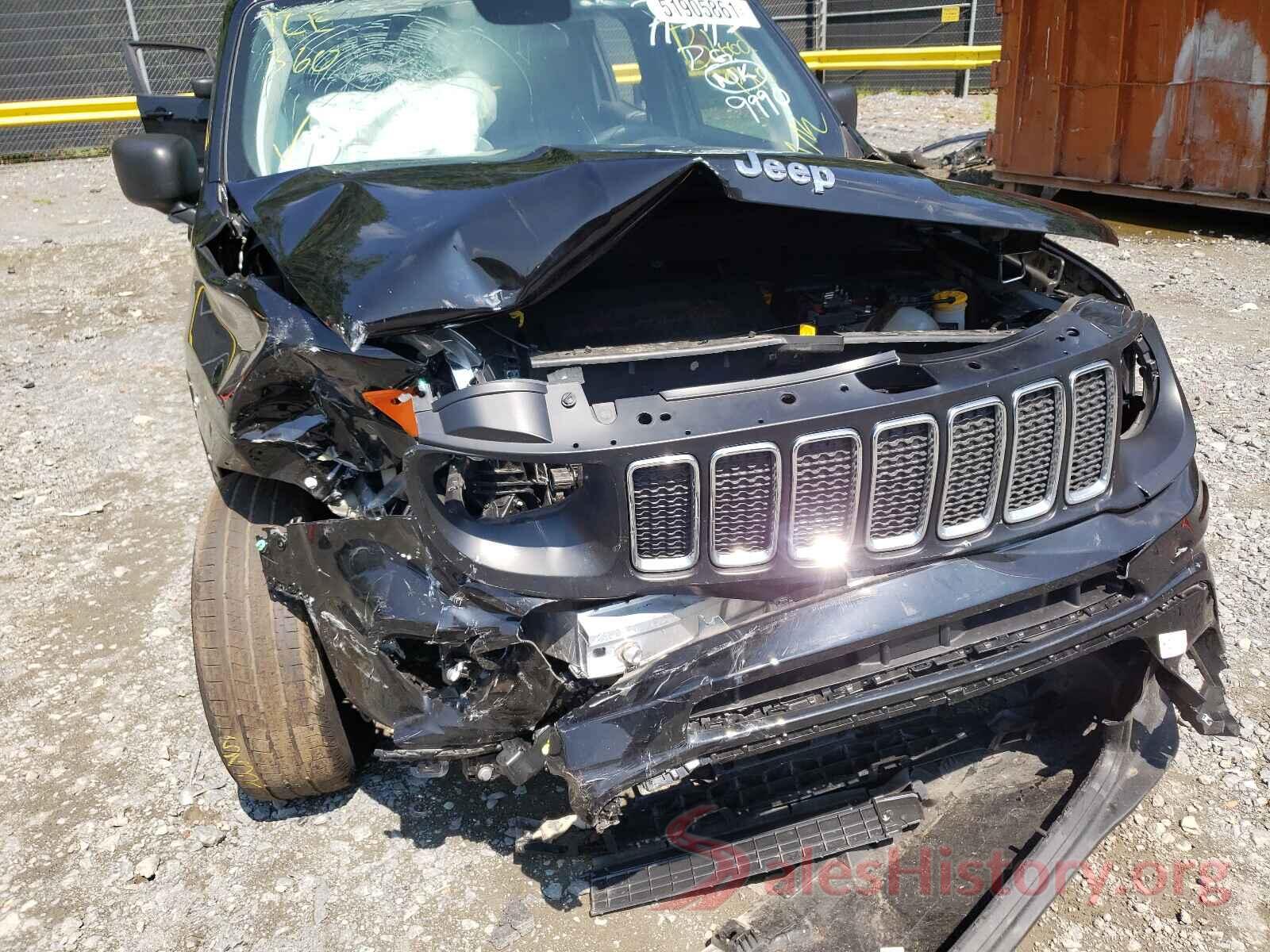 ZACNJAAB3LPL99975 2020 JEEP RENEGADE