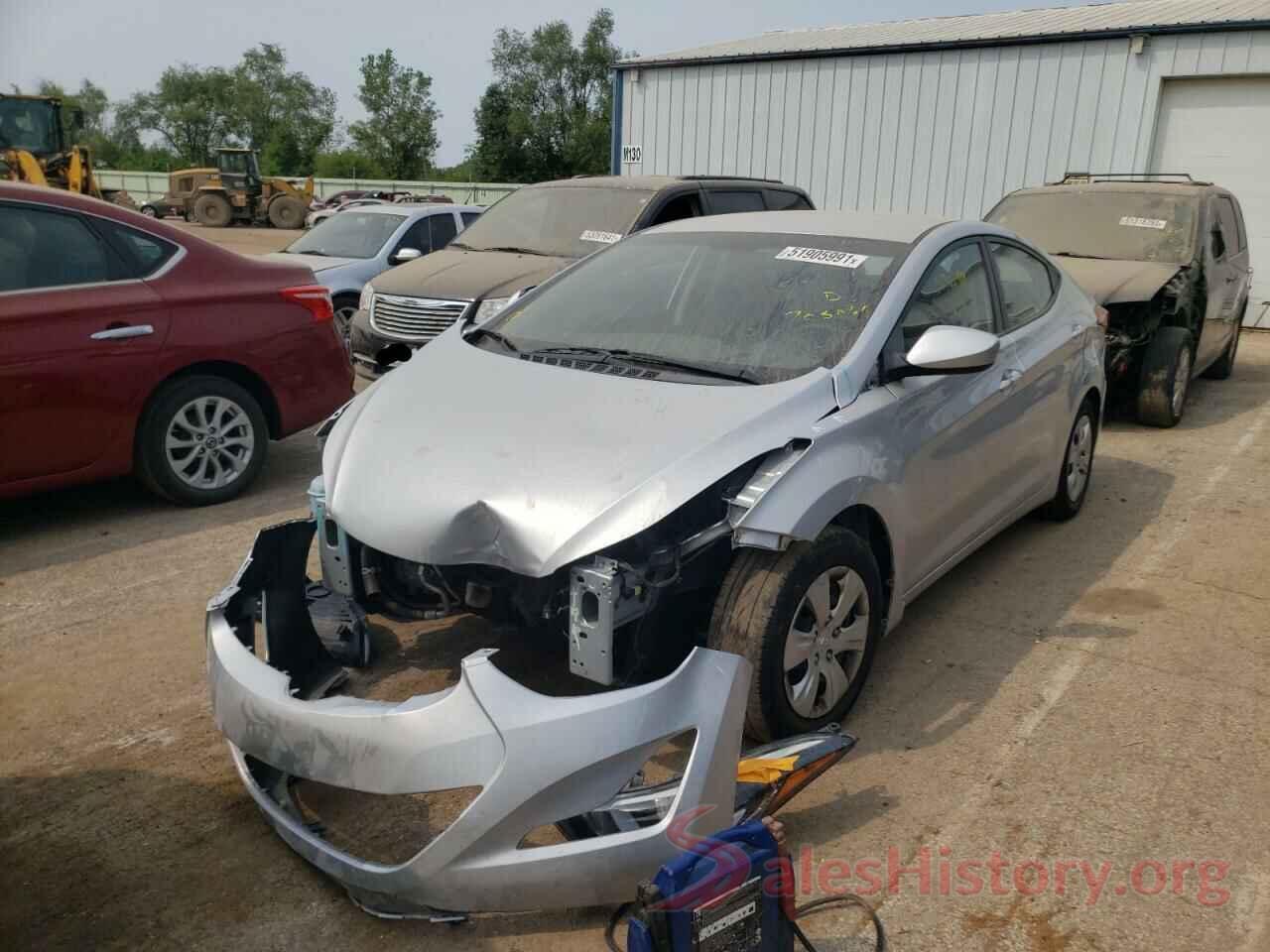 5NPDH4AE3GH705061 2016 HYUNDAI ELANTRA