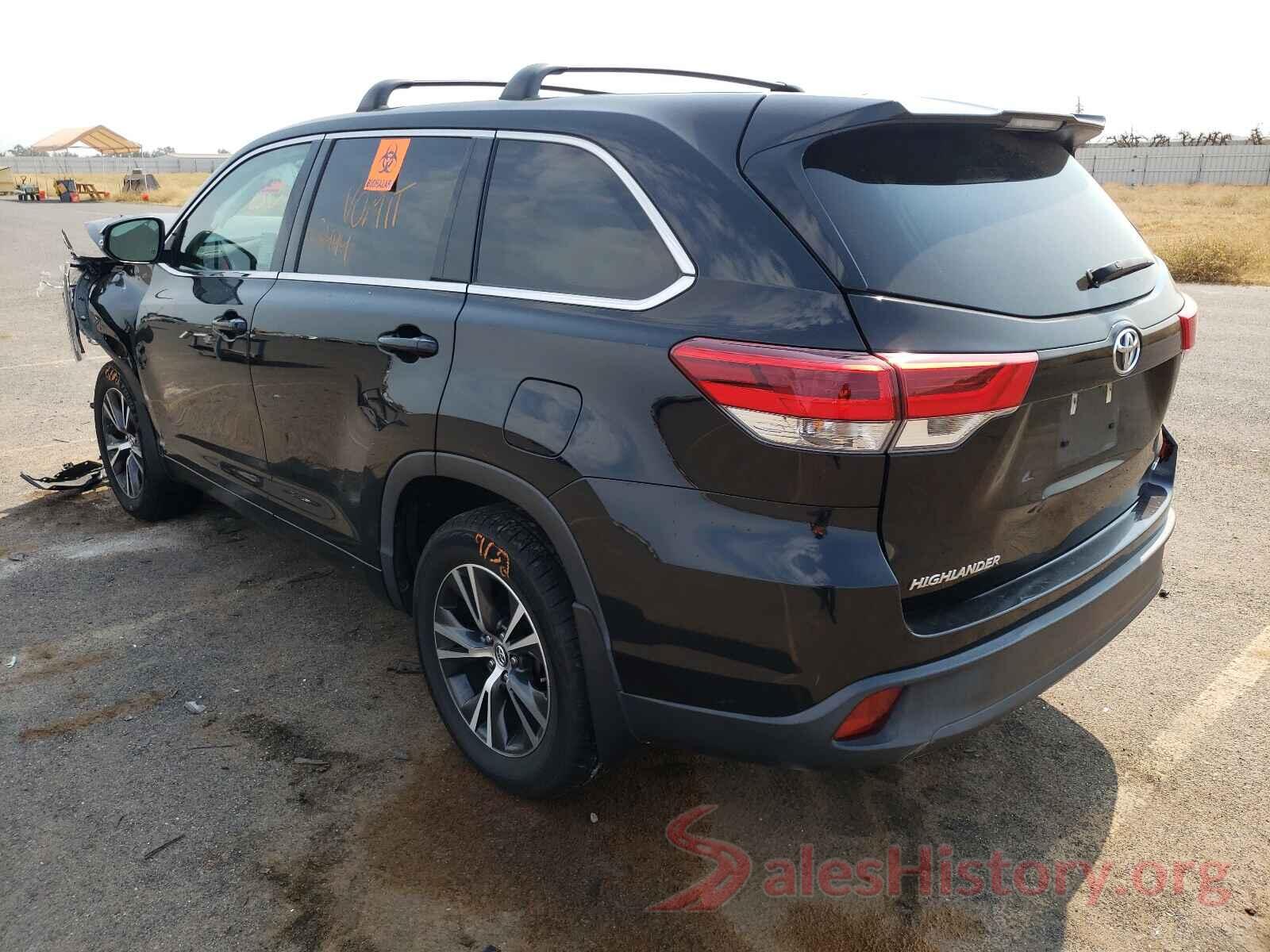 5TDBZRFH6HS459297 2017 TOYOTA HIGHLANDER