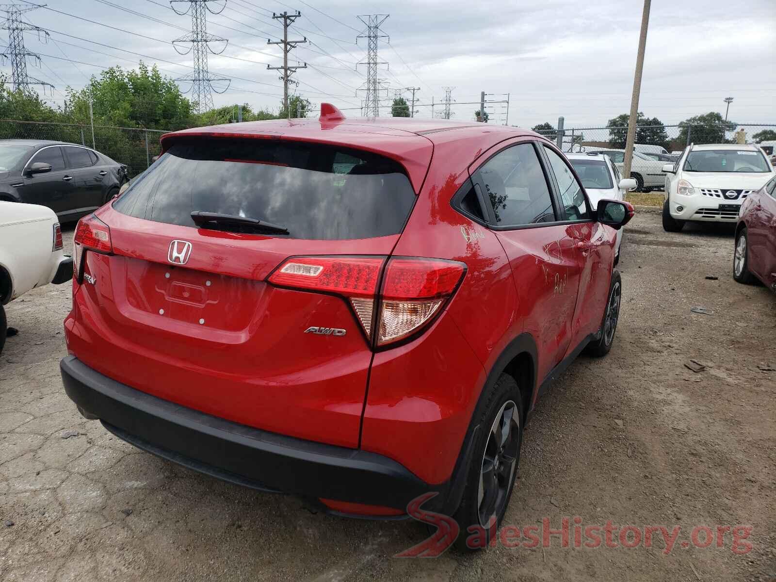 3CZRU6H54JG718141 2018 HONDA HR-V