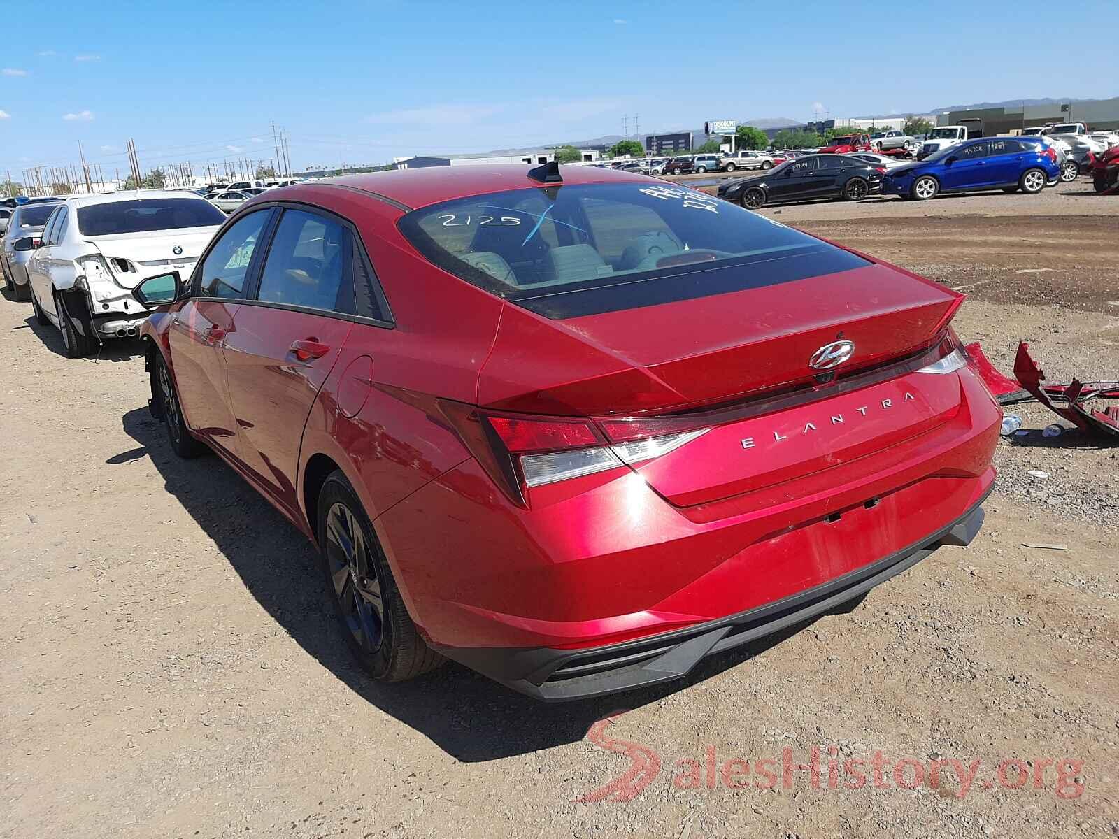 5NPLM4AG5MH012125 2021 HYUNDAI ELANTRA