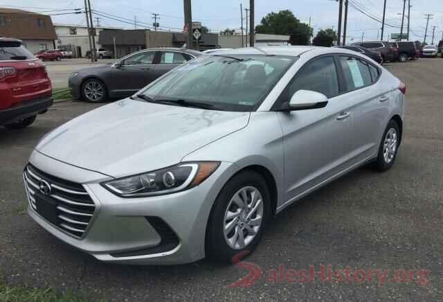 5NPD74LF7JH356034 2018 HYUNDAI ELANTRA