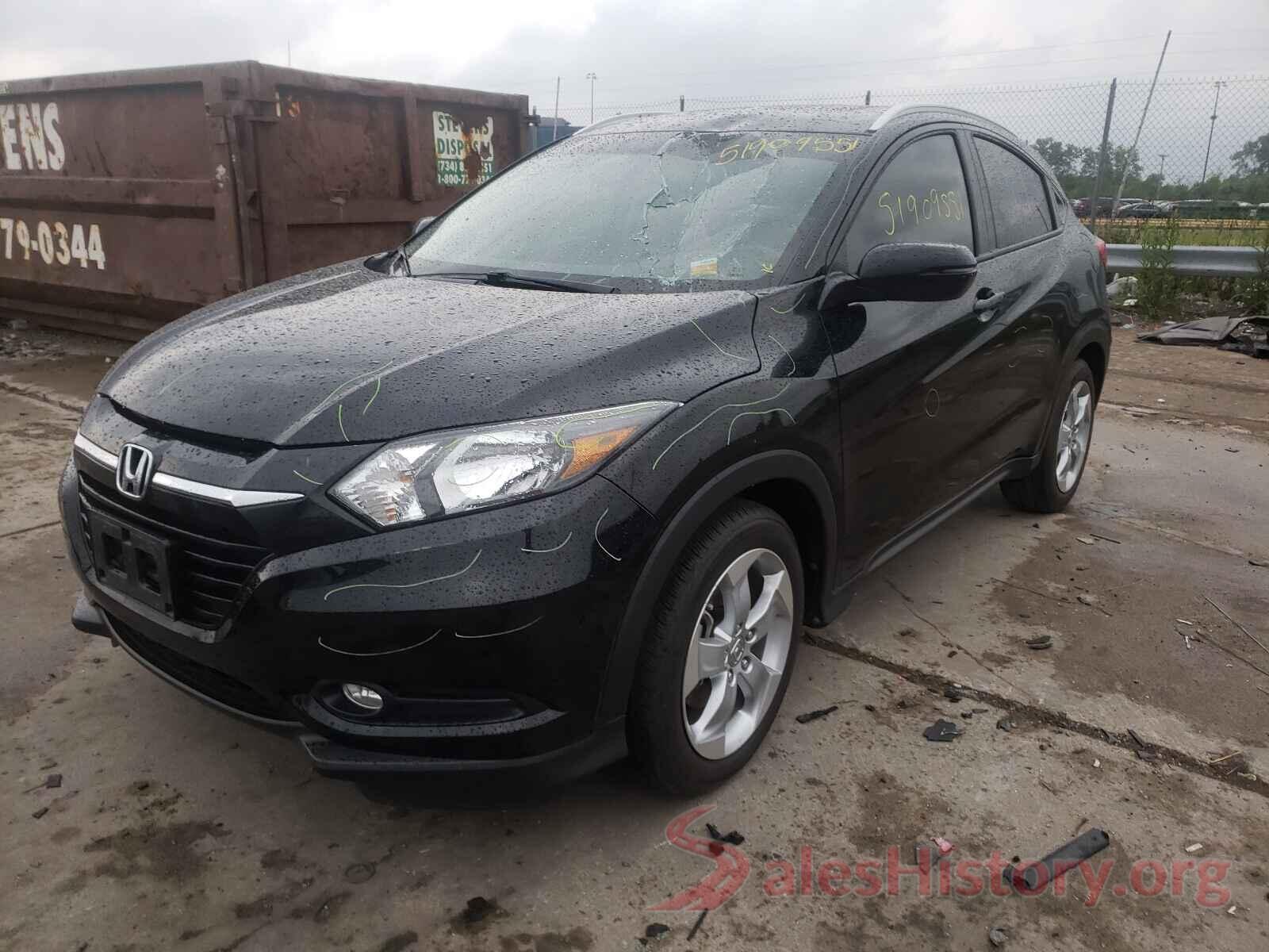 3CZRU5H71GM742807 2016 HONDA HR-V