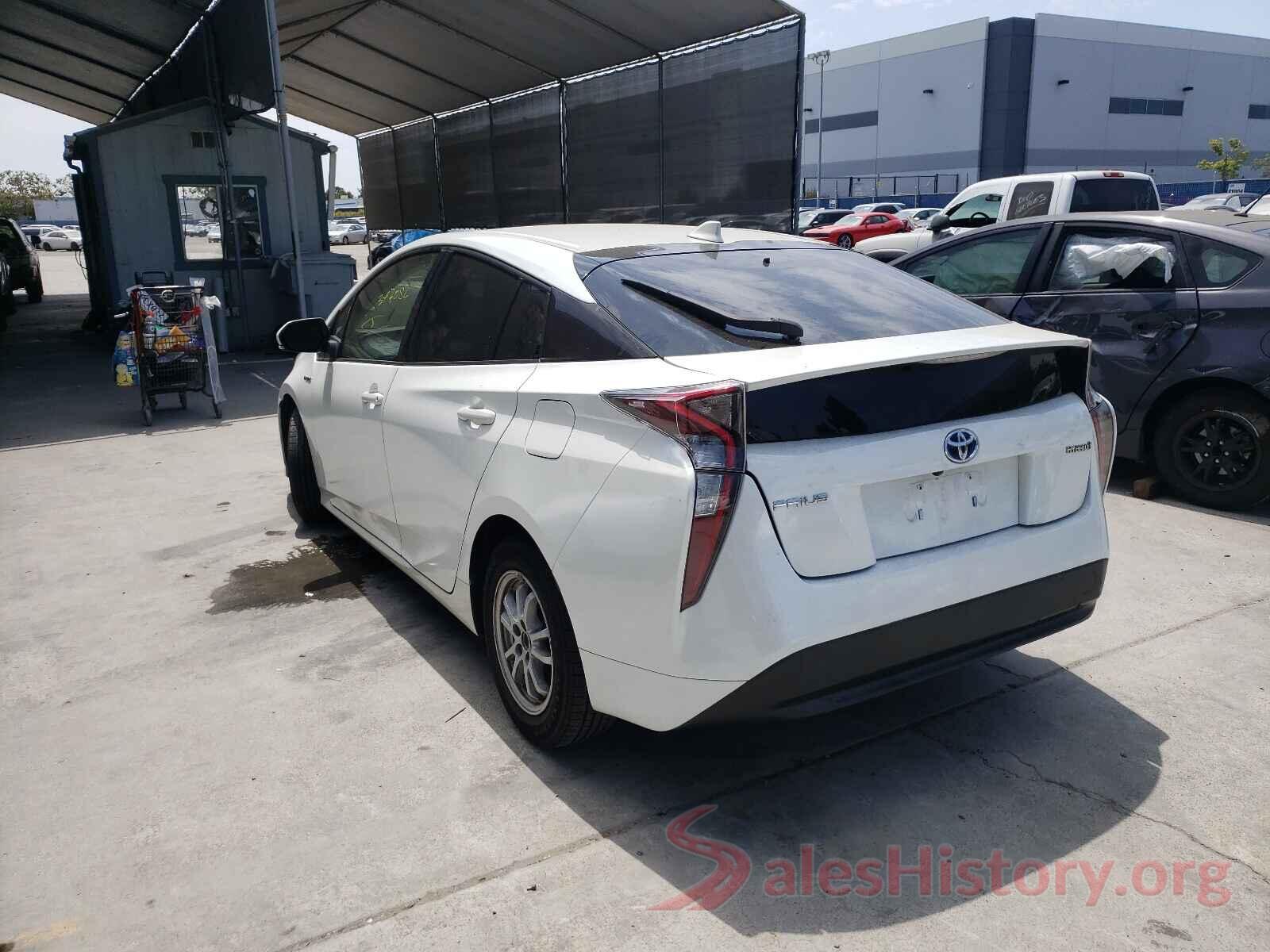 JTDKBRFU4G3017166 2016 TOYOTA PRIUS