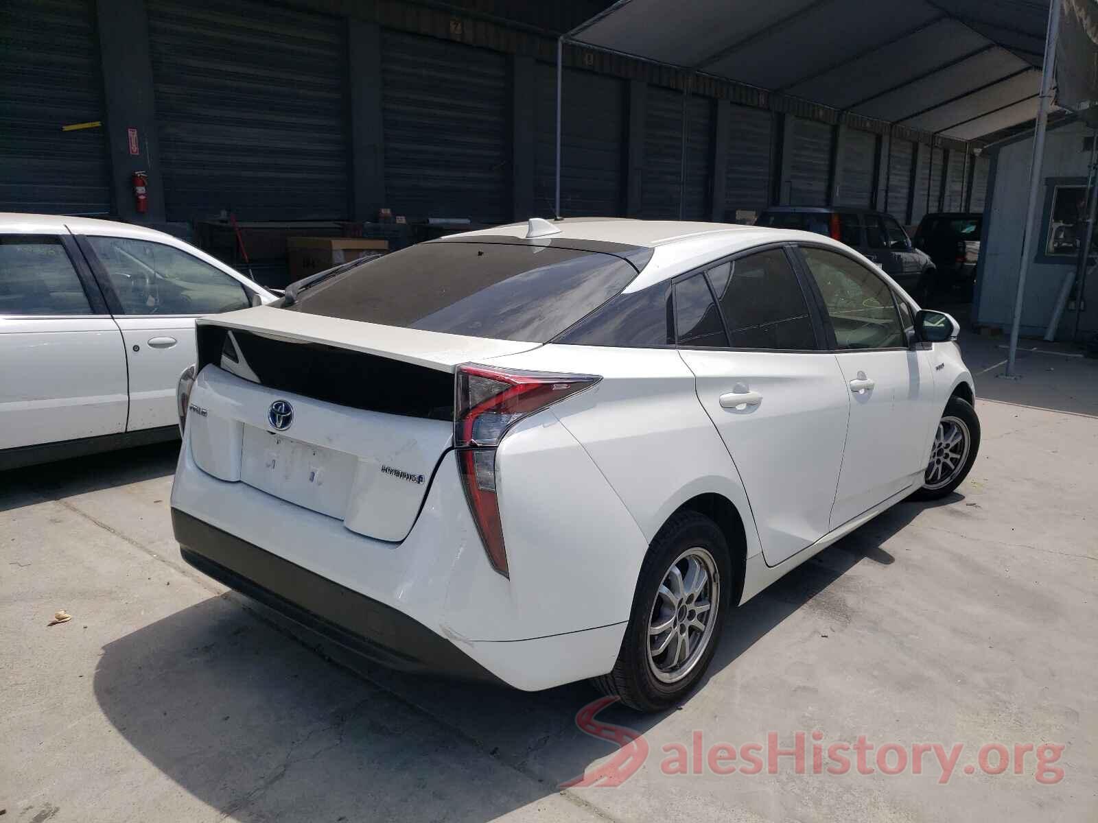 JTDKBRFU4G3017166 2016 TOYOTA PRIUS