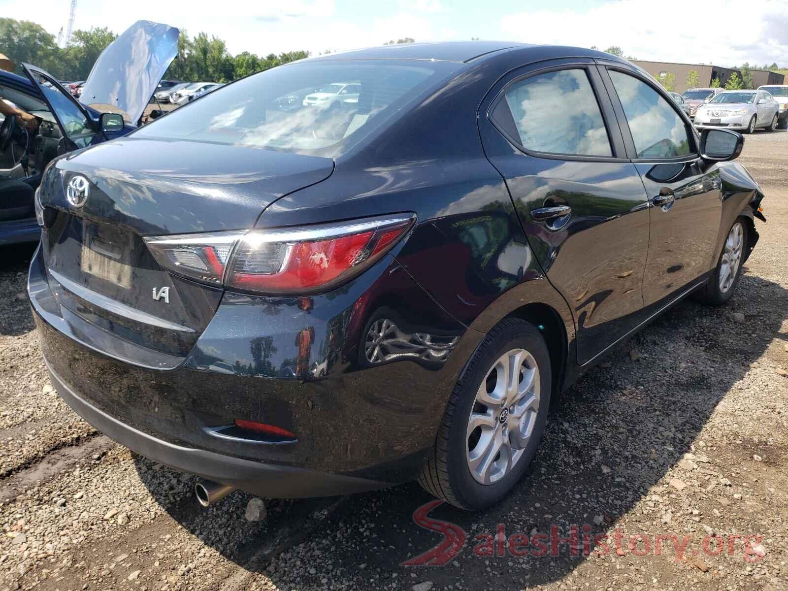 3MYDLBYV4JY323349 2018 TOYOTA YARIS