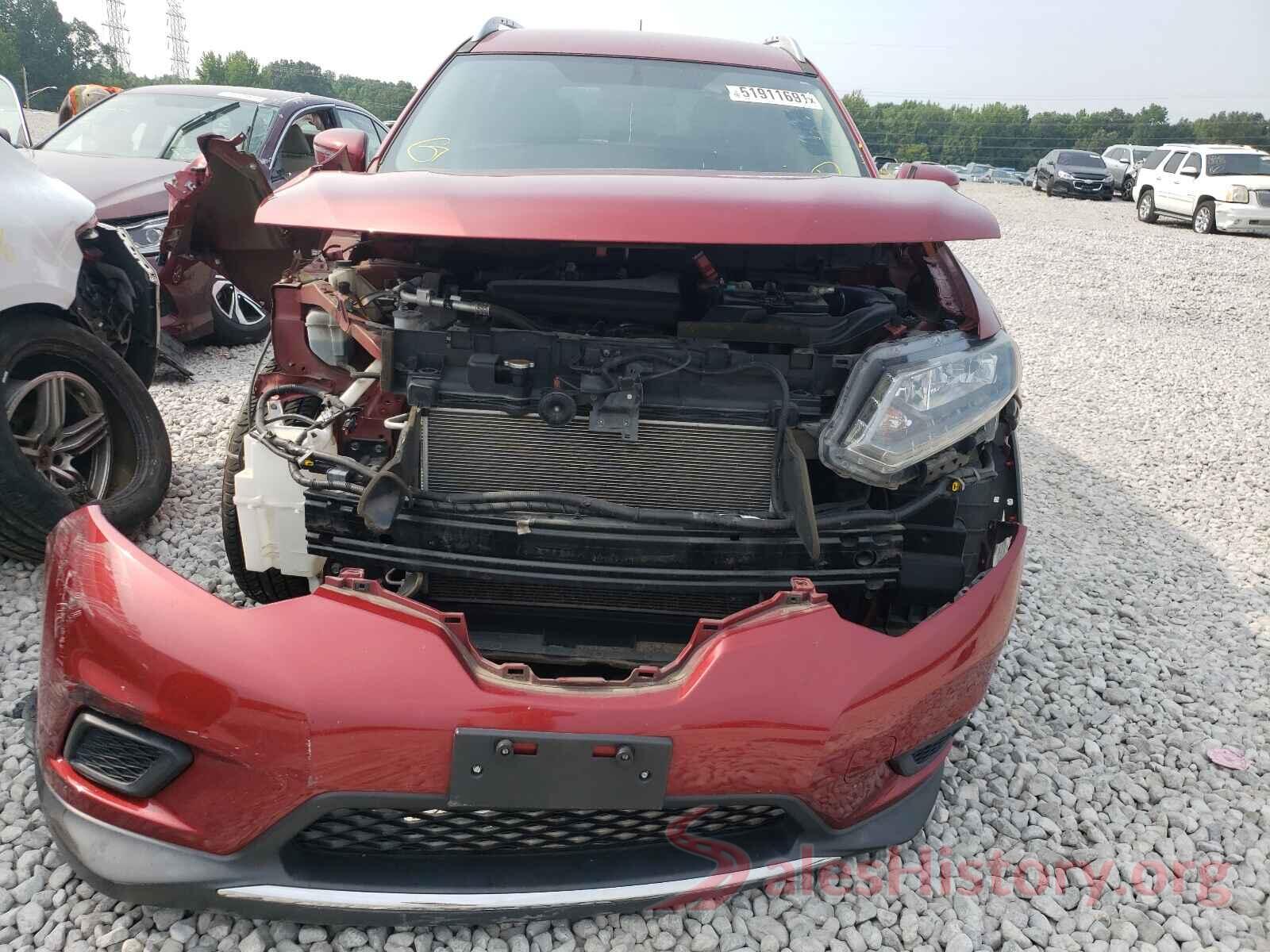 5N1AT2MV6GC897469 2016 NISSAN ROGUE