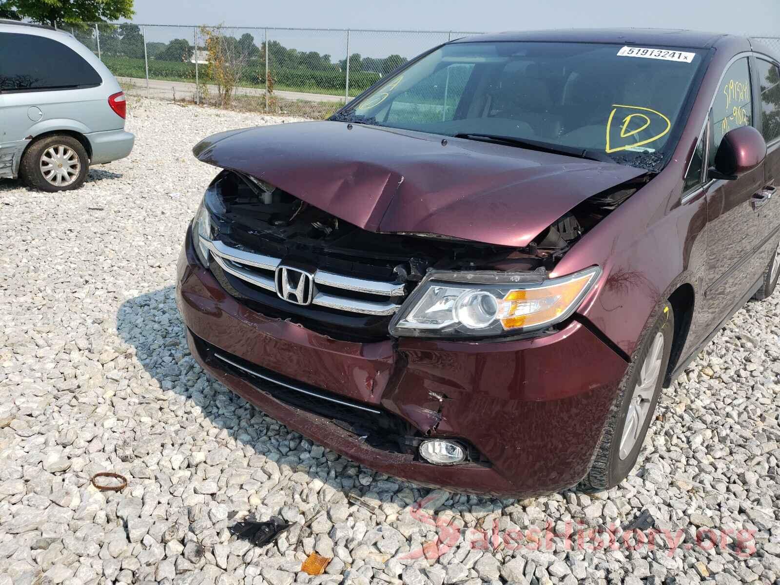 5FNRL5H69GB121724 2016 HONDA ODYSSEY