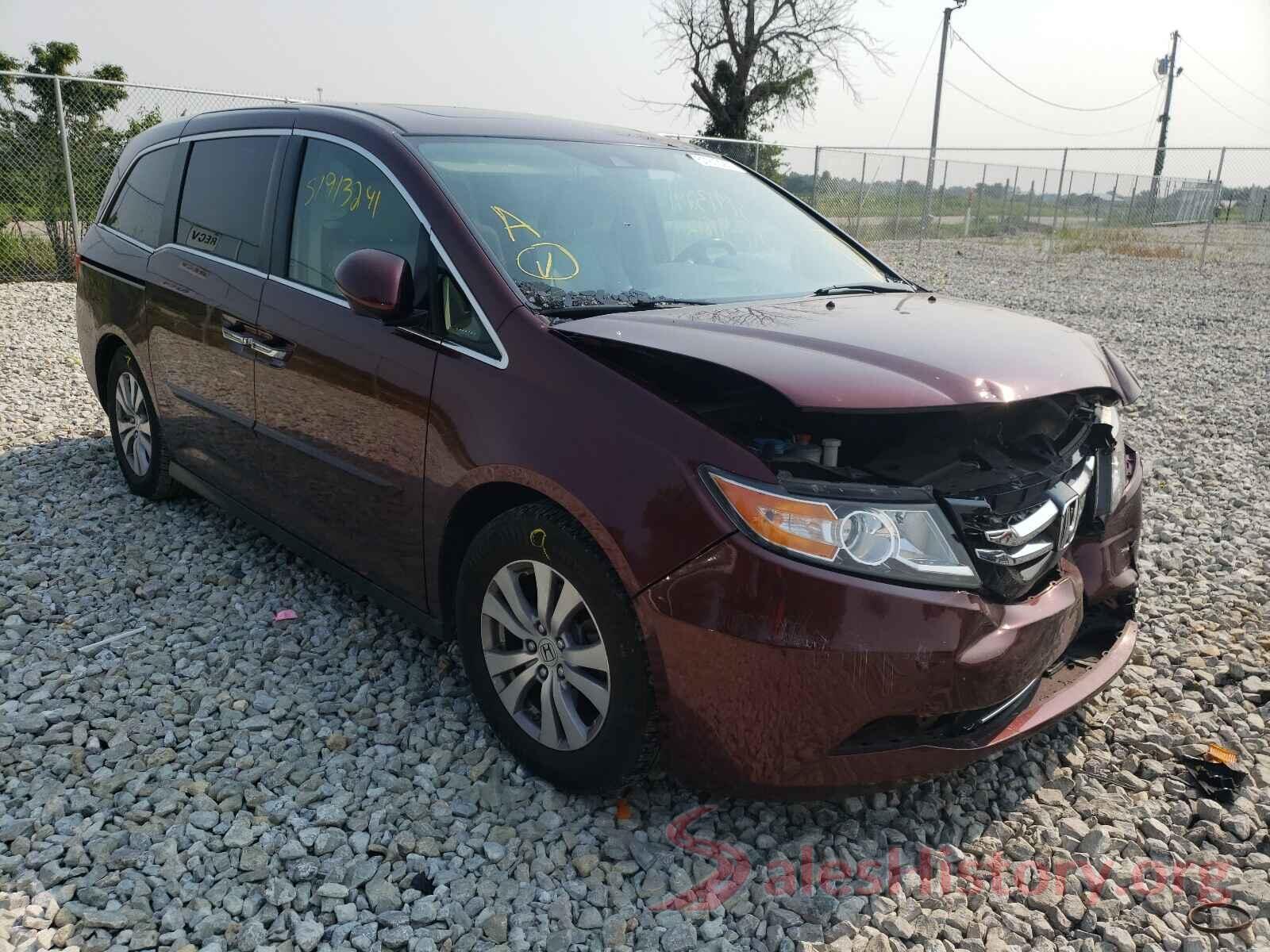 5FNRL5H69GB121724 2016 HONDA ODYSSEY