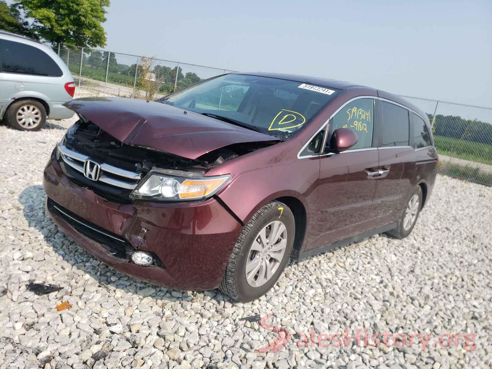 5FNRL5H69GB121724 2016 HONDA ODYSSEY