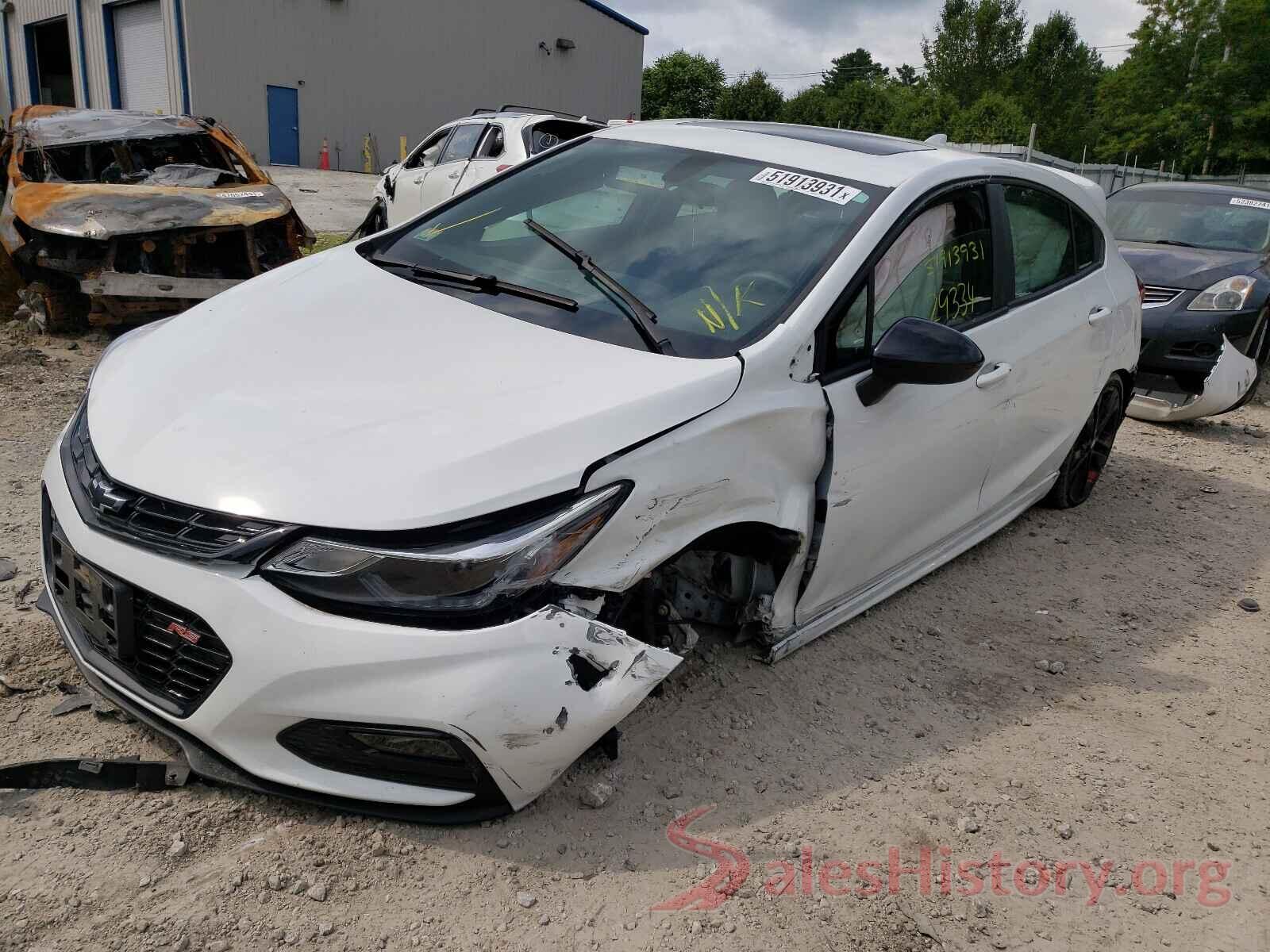 3G1BE6SMXJS602680 2018 CHEVROLET CRUZE