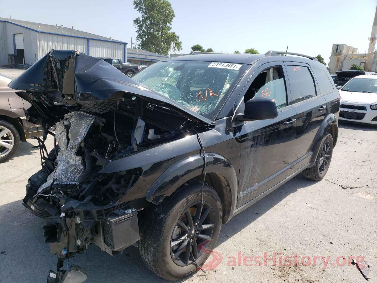 3C4PDCABXLT249434 2020 DODGE JOURNEY