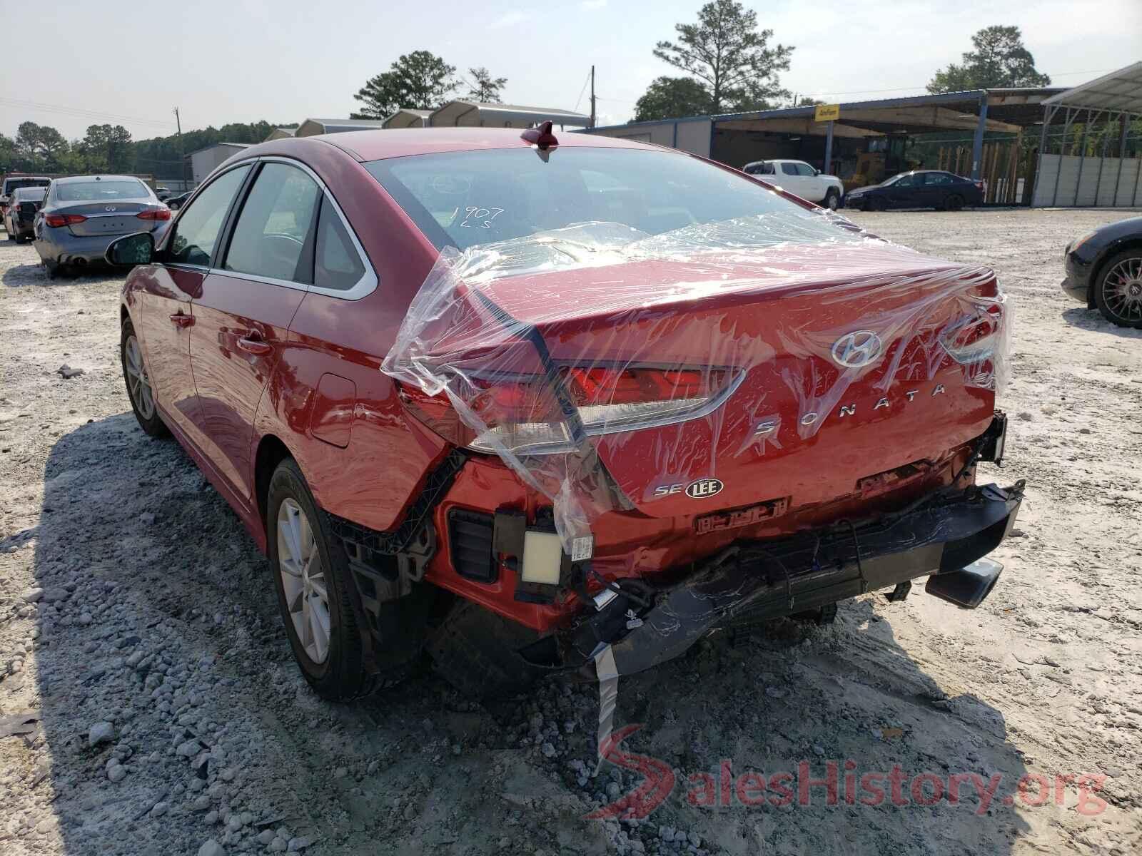 5NPE24AF3JH626267 2018 HYUNDAI SONATA