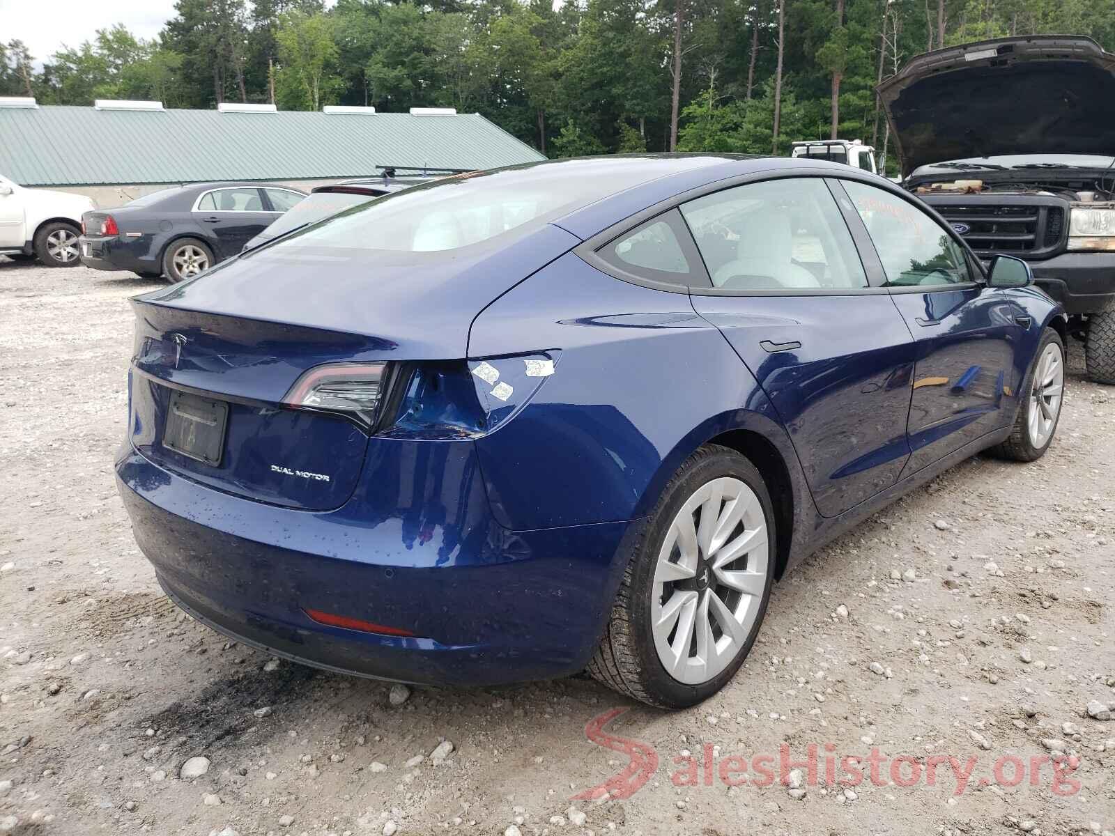 5YJ3E1EB1MF924971 2021 TESLA MODEL 3