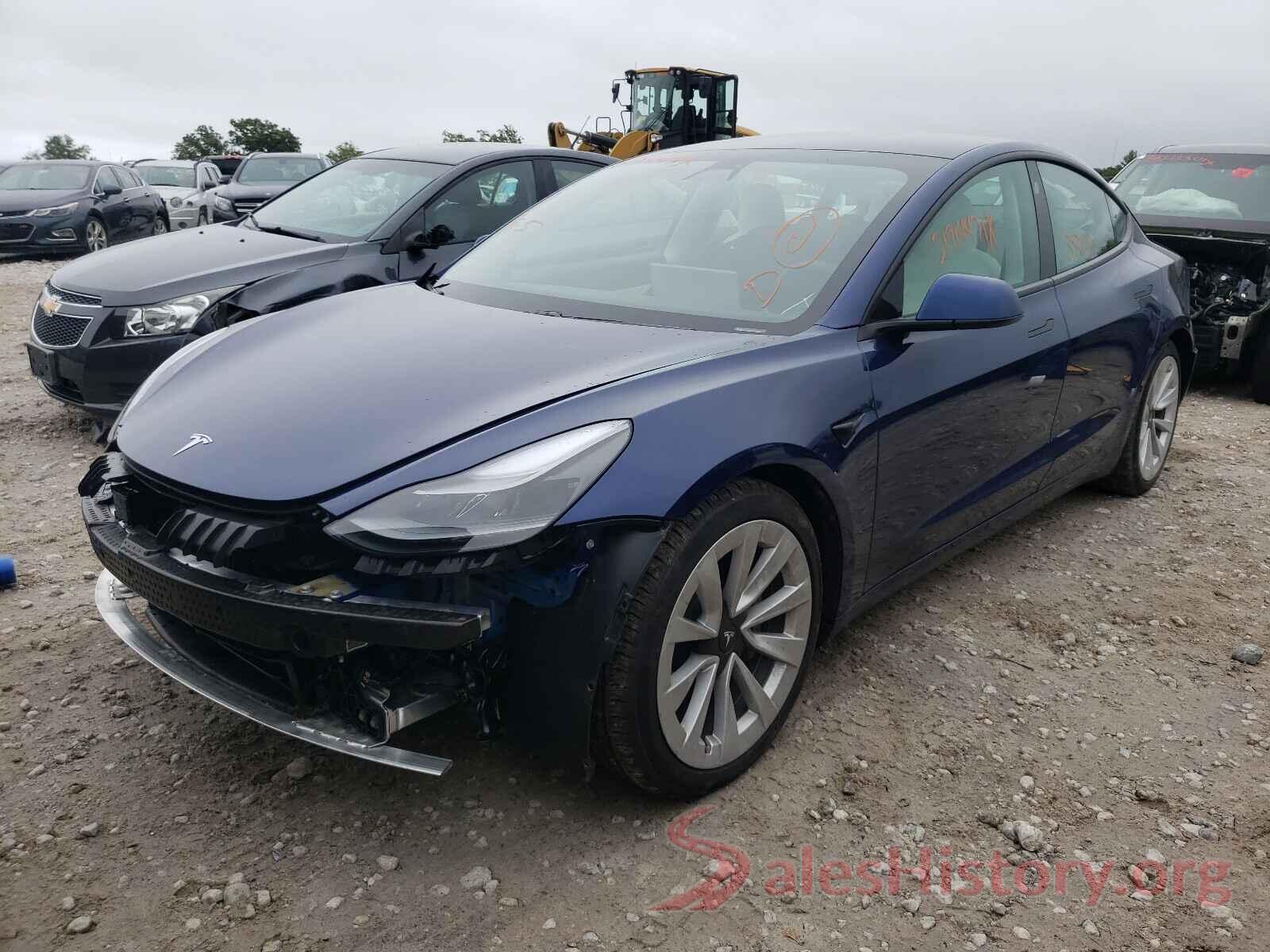 5YJ3E1EB1MF924971 2021 TESLA MODEL 3