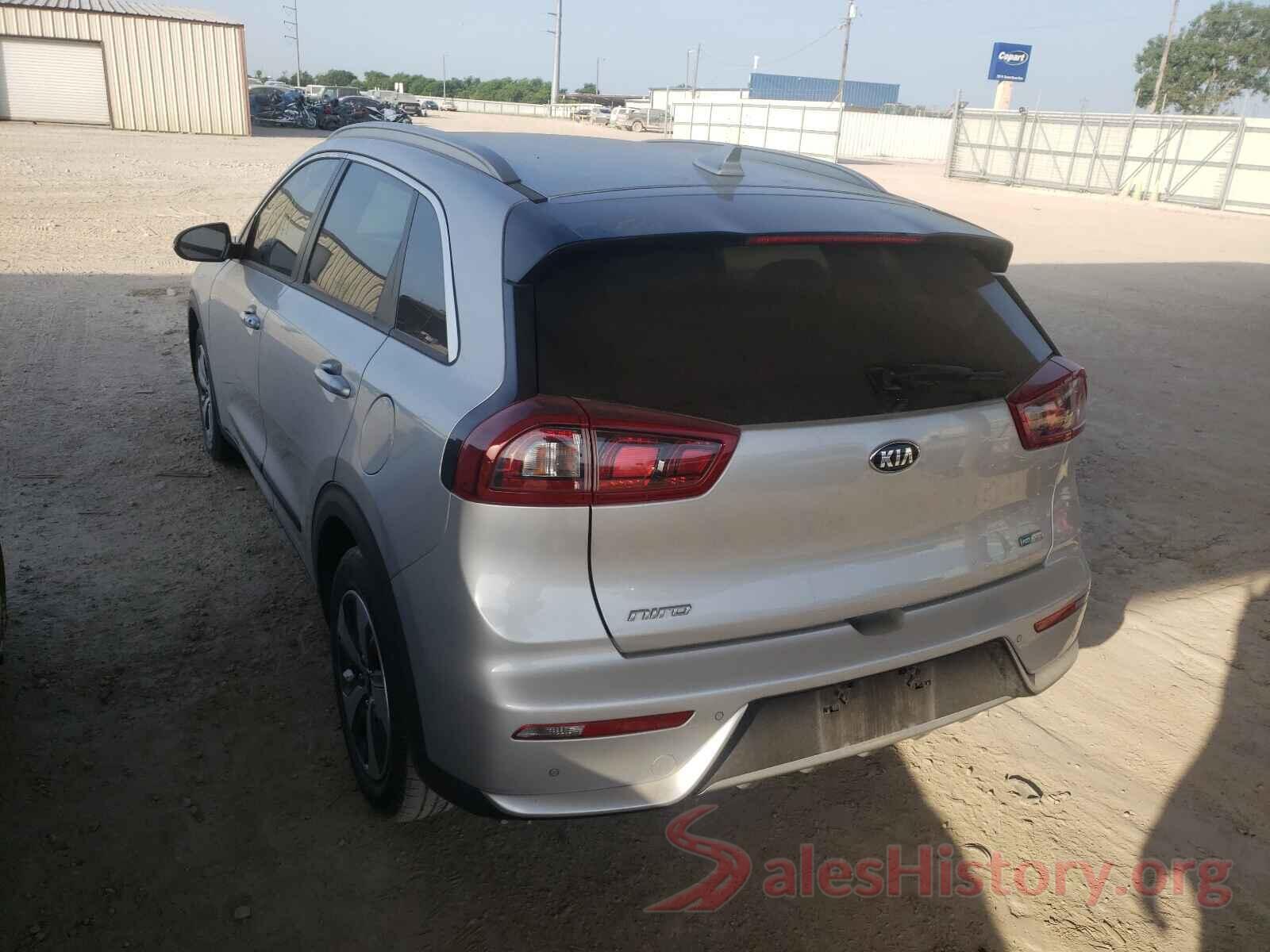 KNDCE3LCXJ5123203 2018 KIA NIRO