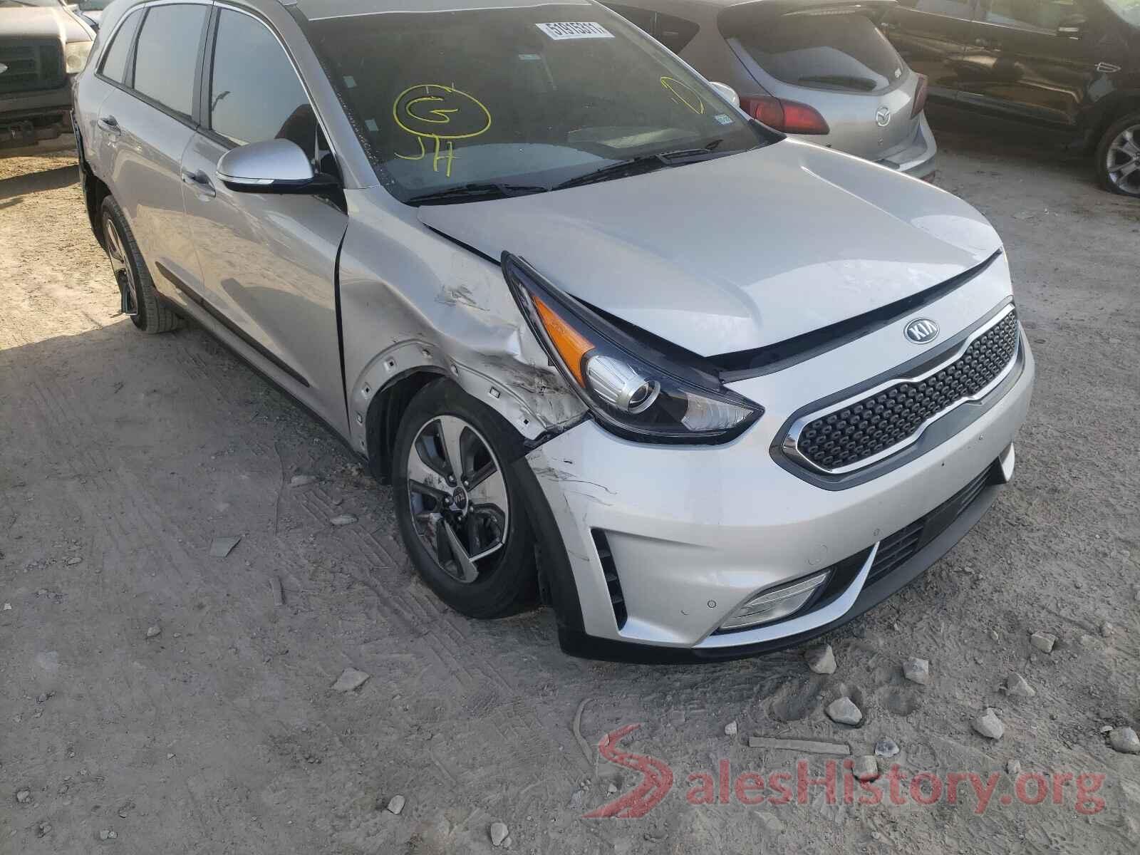 KNDCE3LCXJ5123203 2018 KIA NIRO