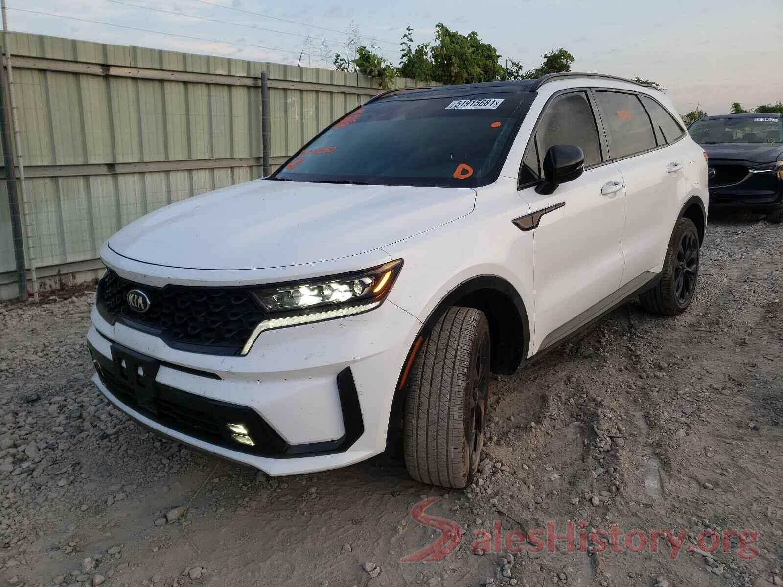 5XYRKDLF6MG023050 2021 KIA SORENTO