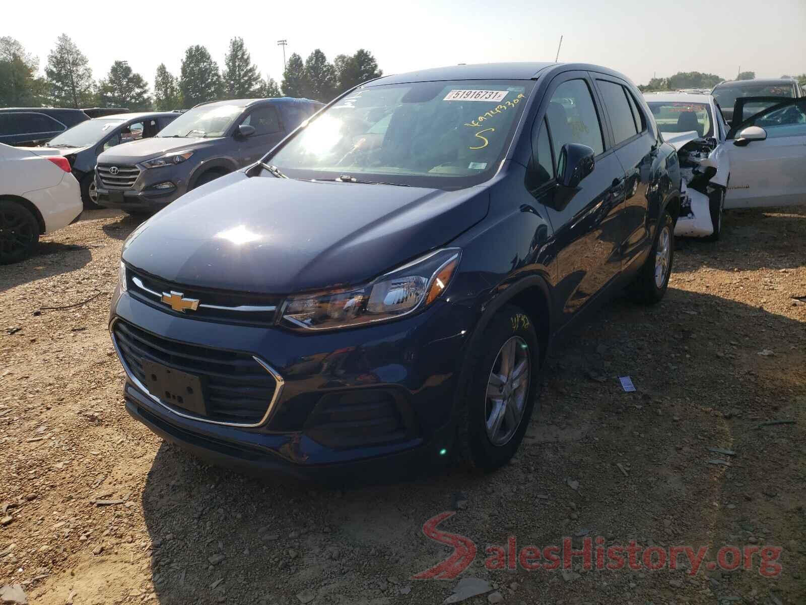 3GNCJKSB2KL300897 2019 CHEVROLET TRAX