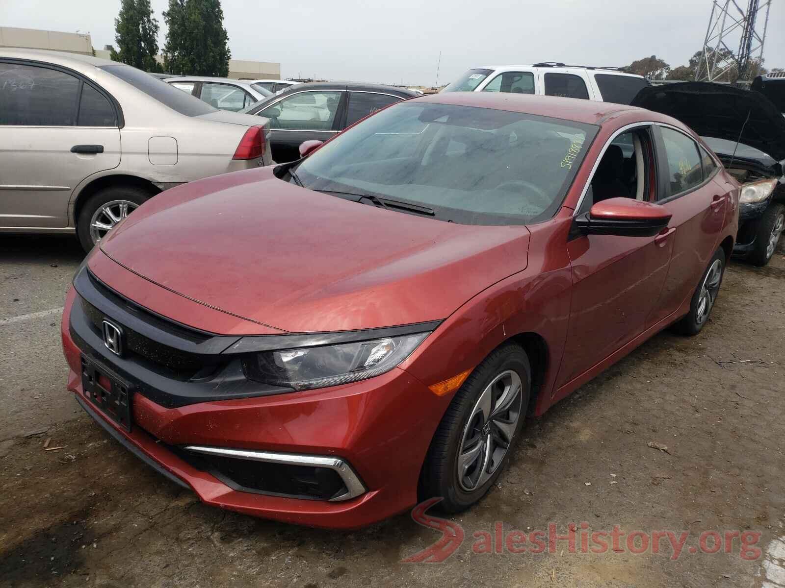 2HGFC2F60KH524189 2019 HONDA CIVIC