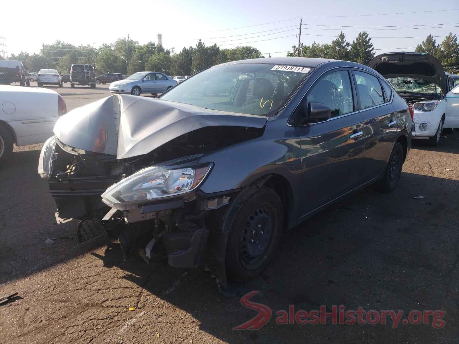 3N1AB7AP1KY298167 2019 NISSAN SENTRA