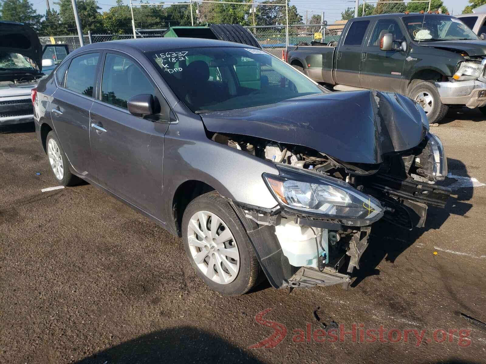 3N1AB7AP1KY298167 2019 NISSAN SENTRA