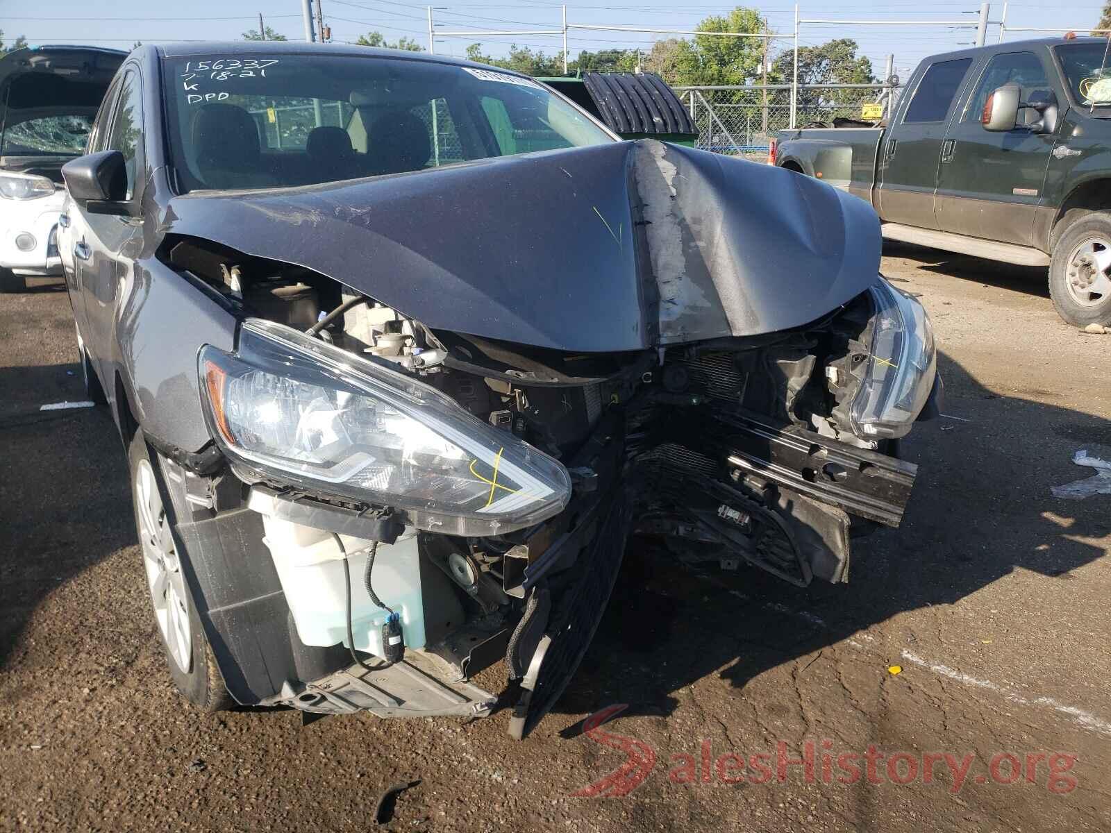 3N1AB7AP1KY298167 2019 NISSAN SENTRA