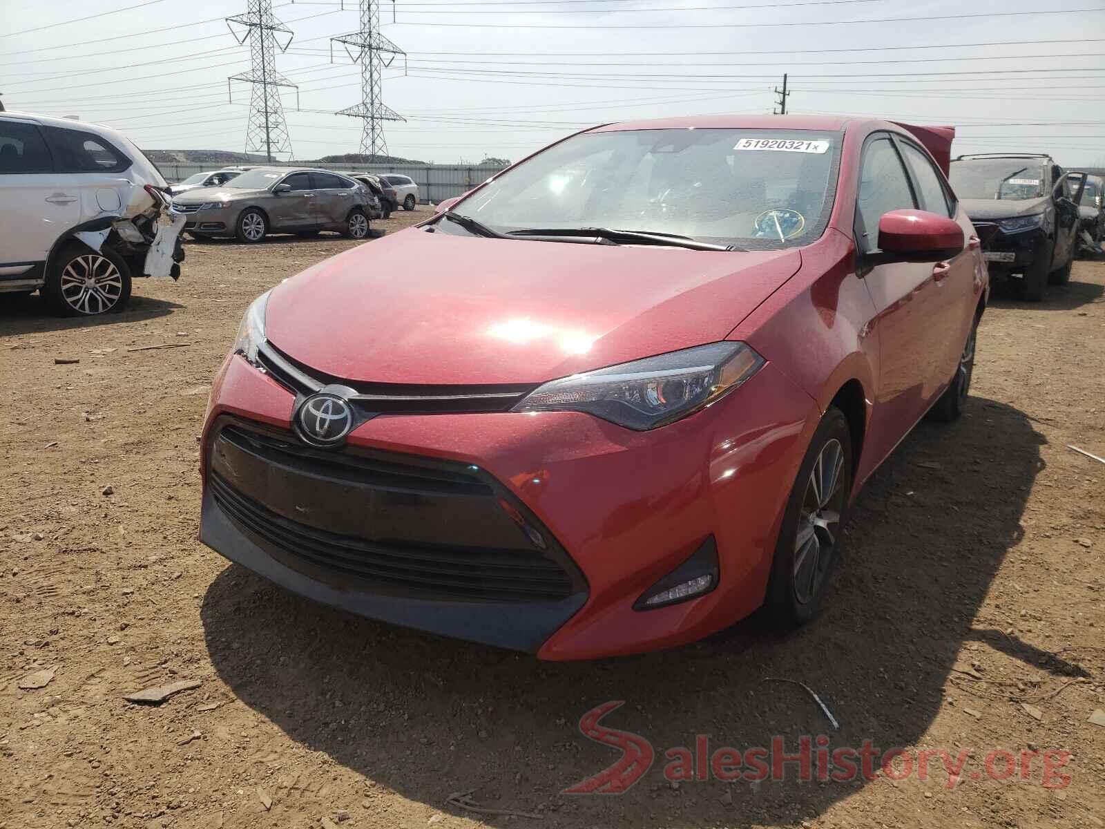 2T1BURHE2KC185498 2019 TOYOTA COROLLA