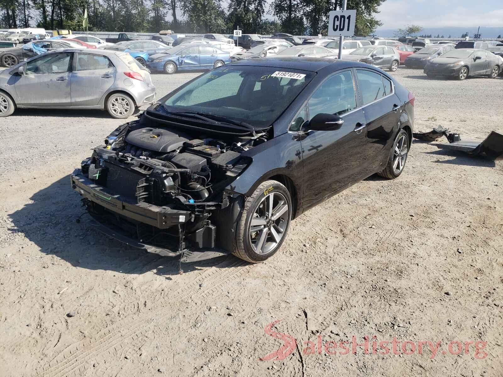 3KPFN4A8XJE210198 2018 KIA FORTE