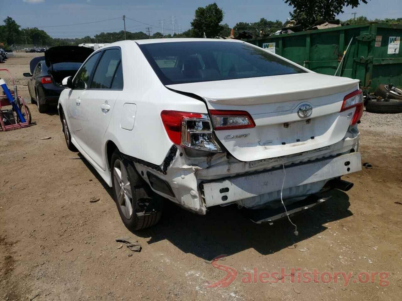 4T1BF1FK5CU138101 2012 TOYOTA CAMRY