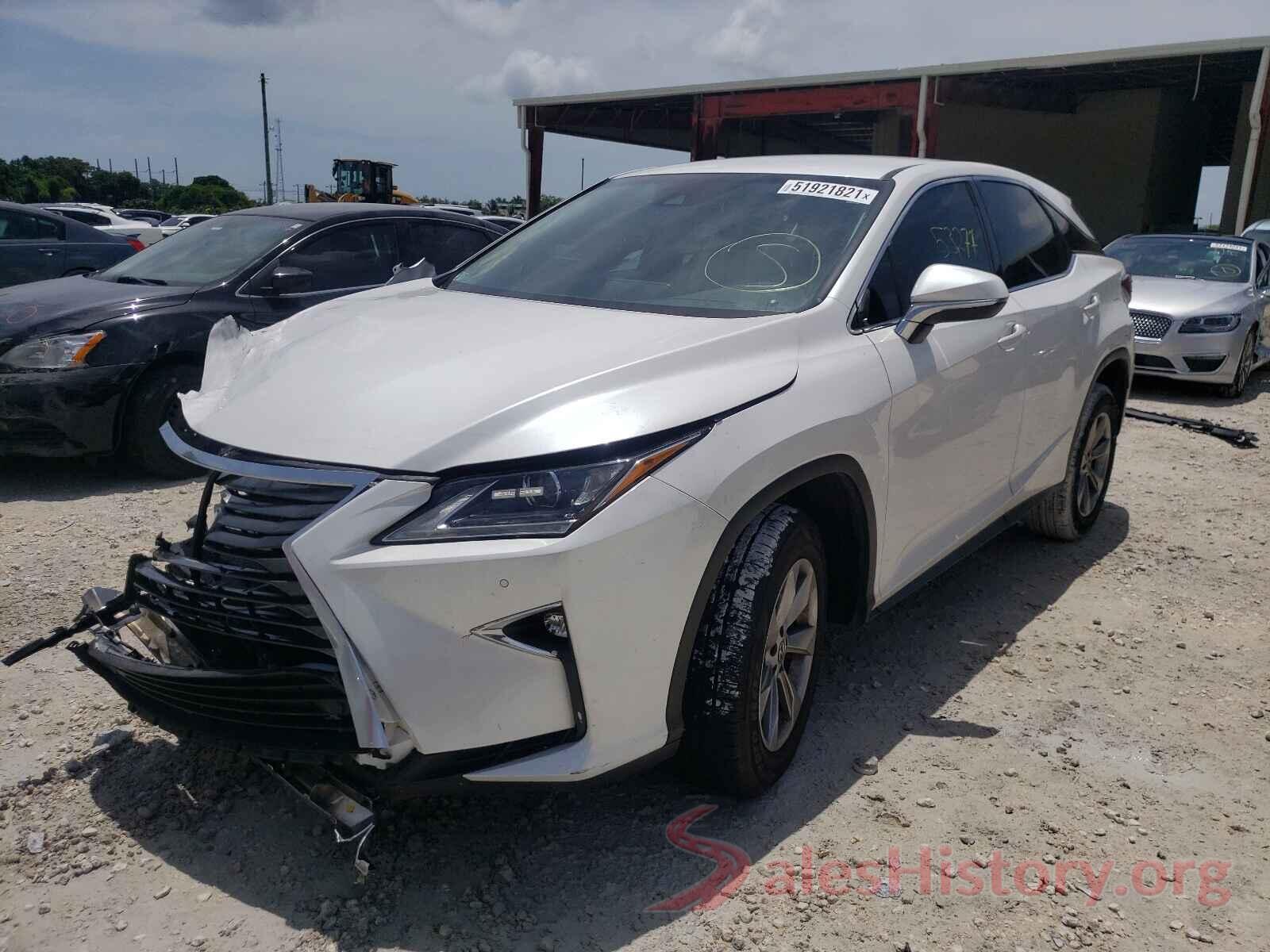 2T2ZZMCAXJC106354 2018 LEXUS RX350