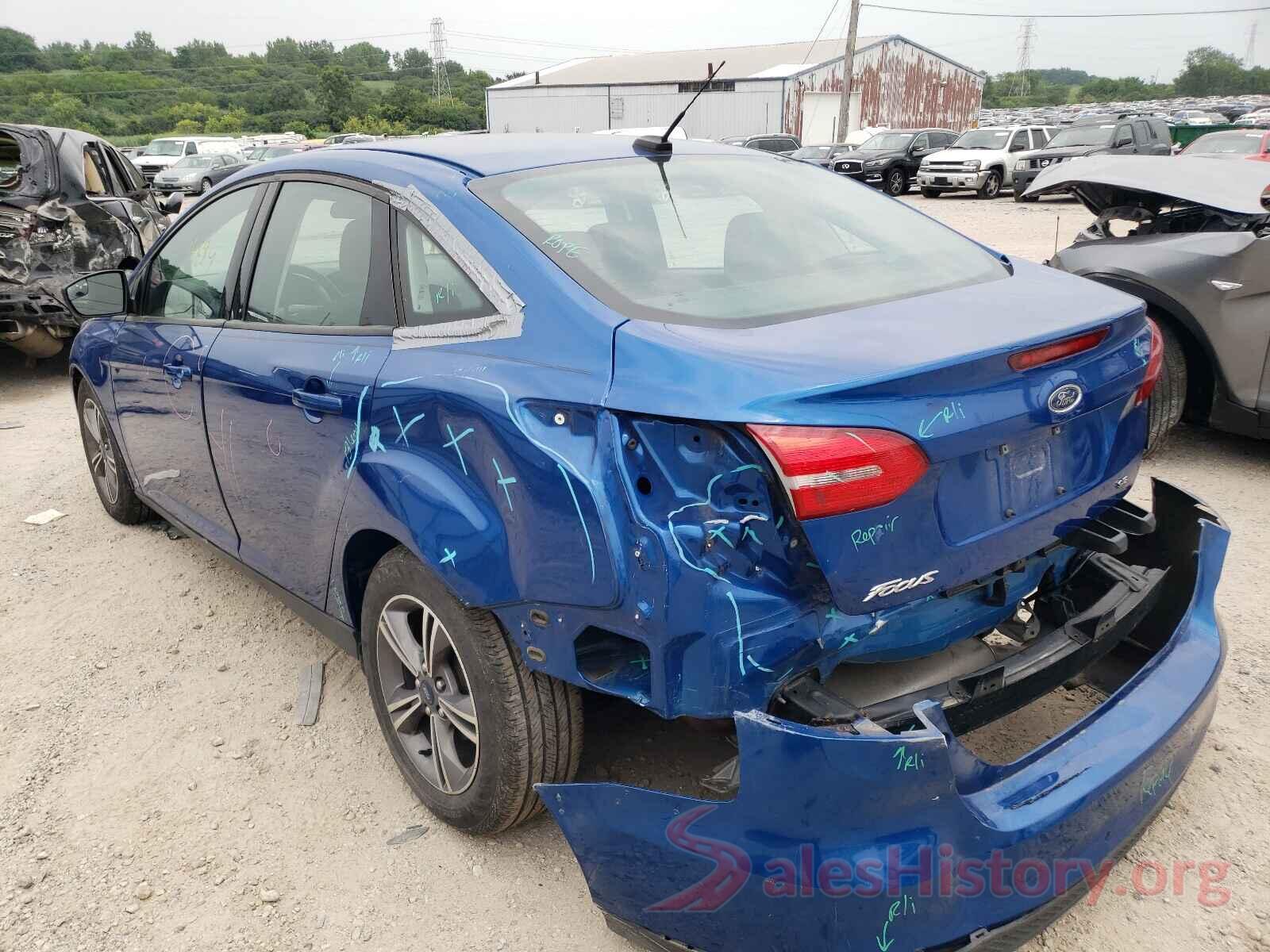 1FADP3F26JL300462 2018 FORD FOCUS