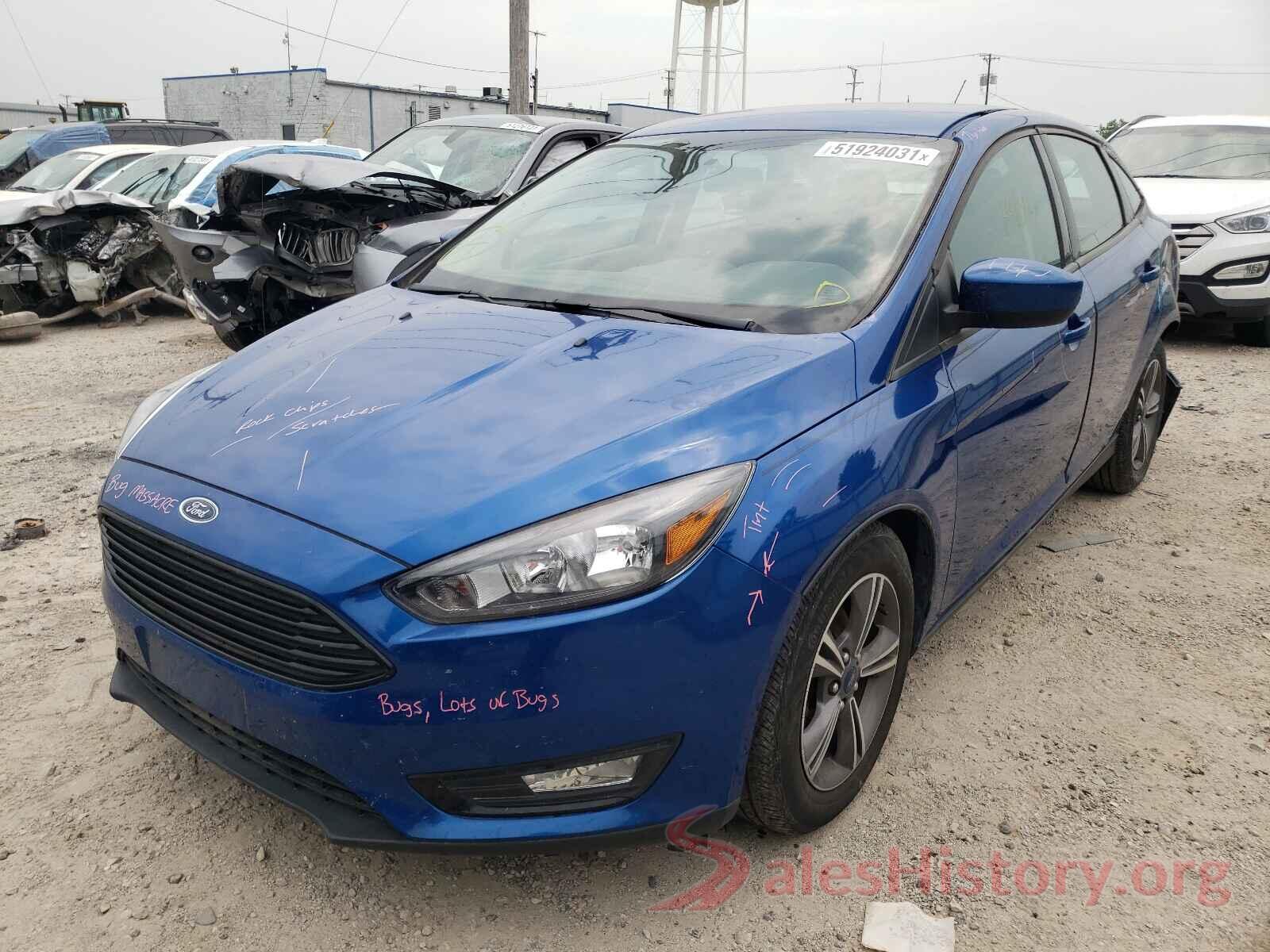 1FADP3F26JL300462 2018 FORD FOCUS