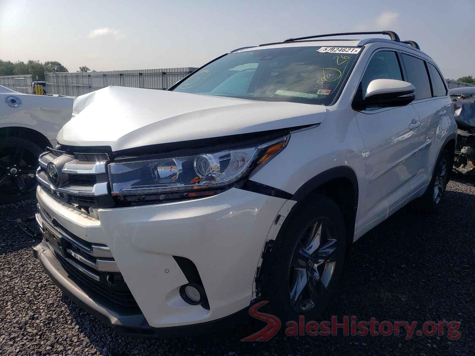 5TDDZRFH7HS383338 2017 TOYOTA HIGHLANDER