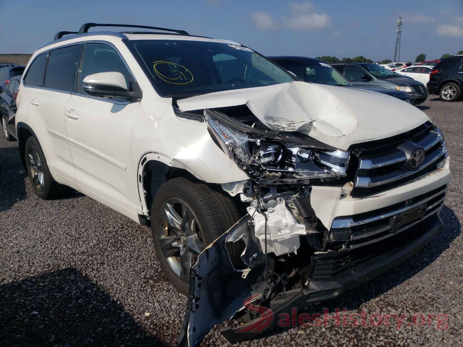 5TDDZRFH7HS383338 2017 TOYOTA HIGHLANDER