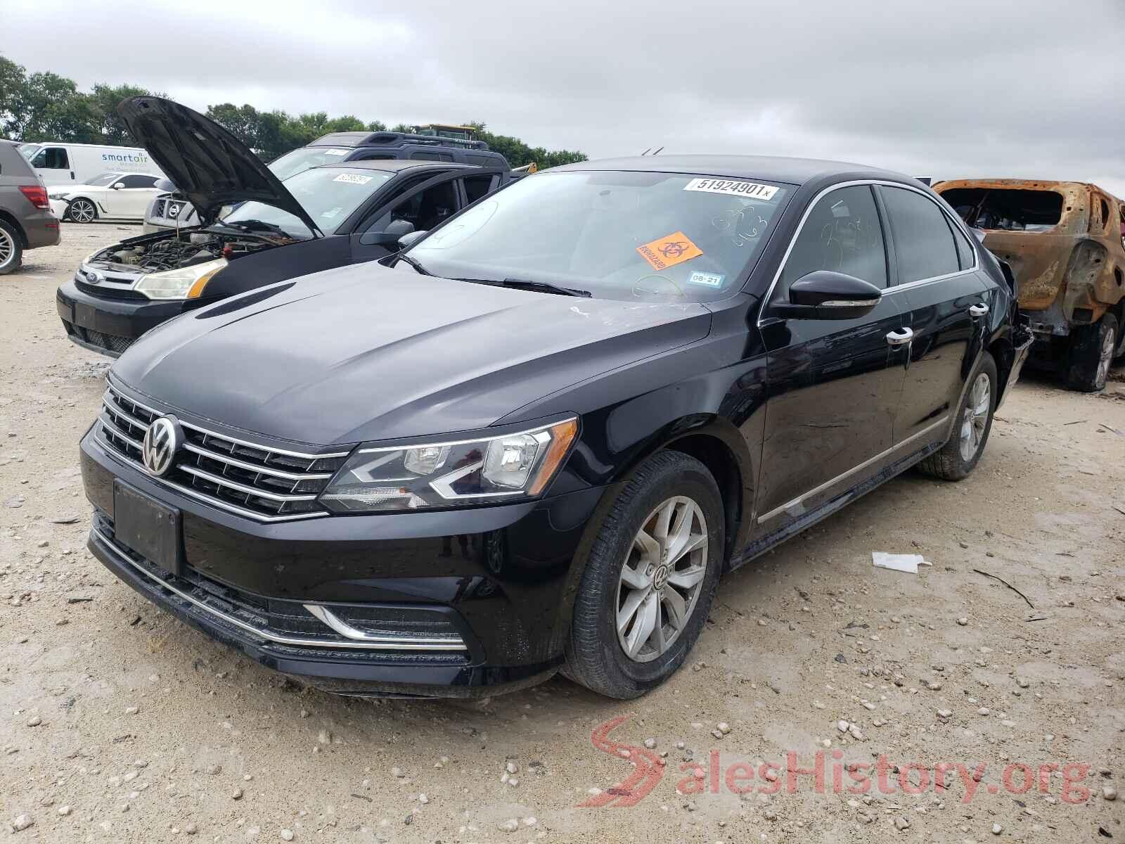 1VWAT7A39HC035463 2017 VOLKSWAGEN PASSAT