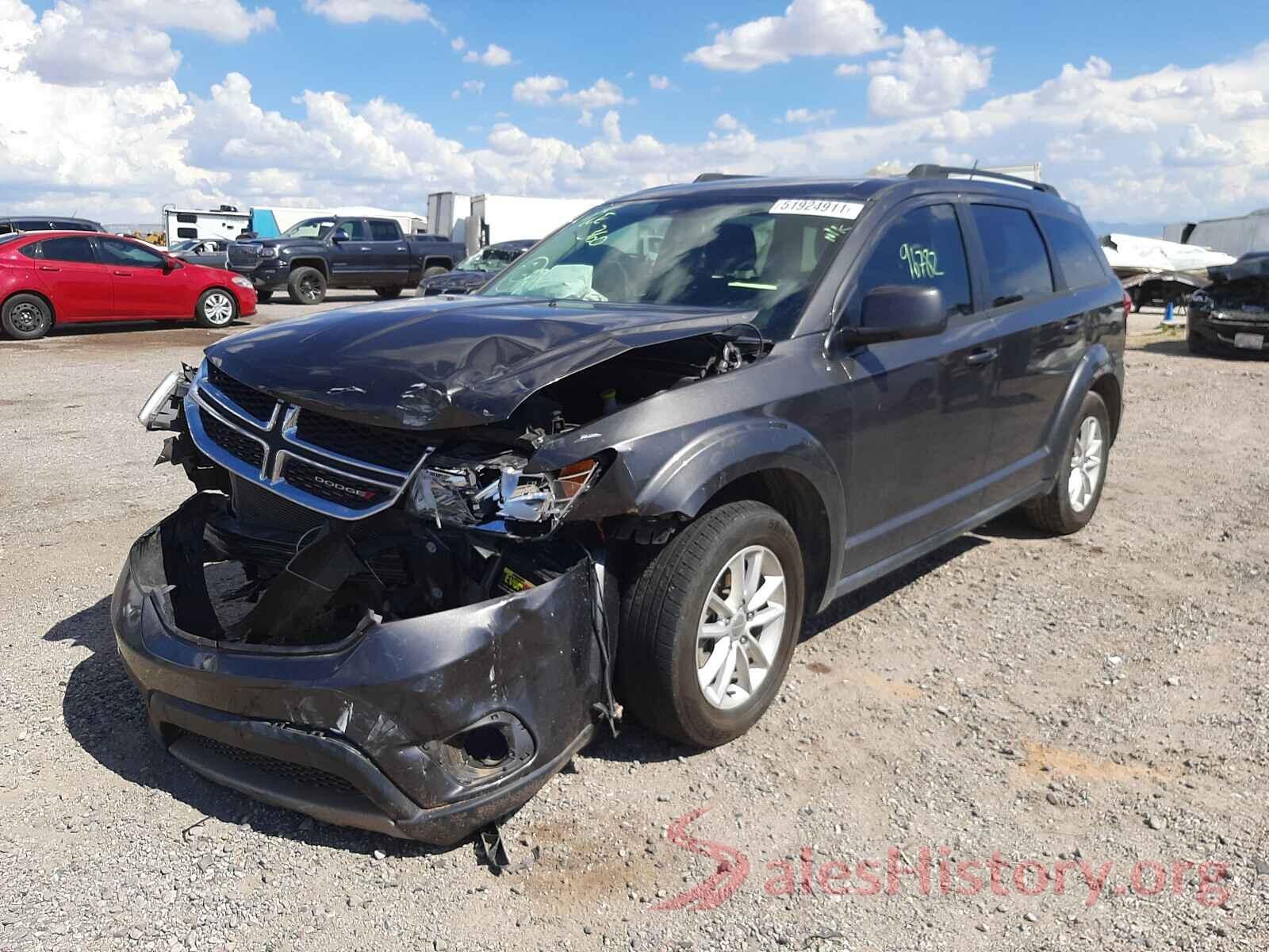 3C4PDCBBXGT124390 2016 DODGE JOURNEY