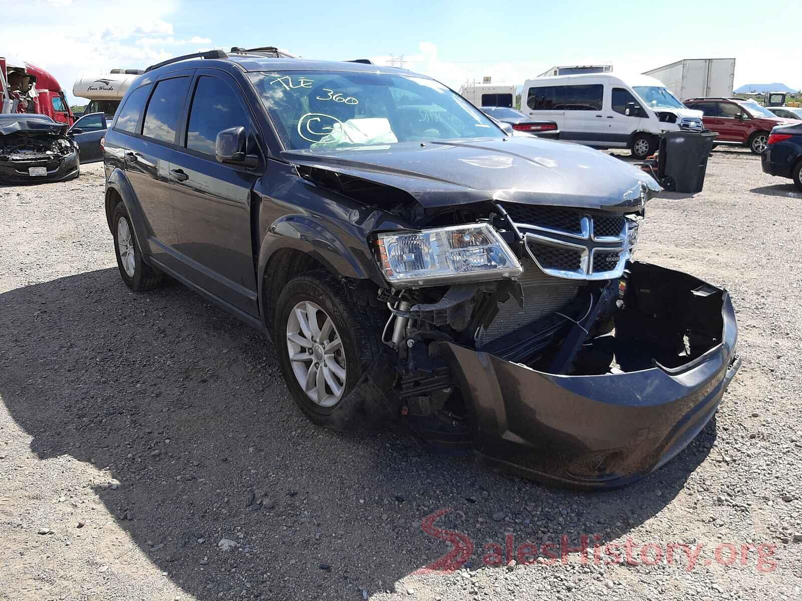 3C4PDCBBXGT124390 2016 DODGE JOURNEY