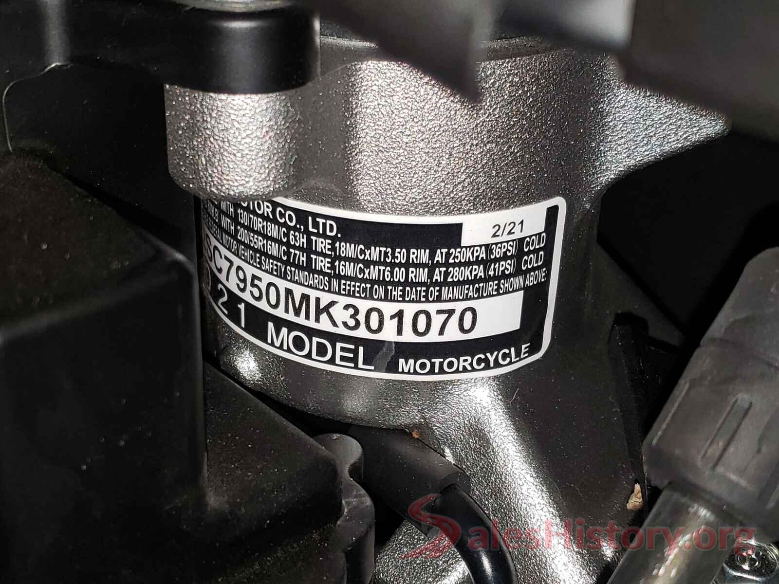 JH2SC7950MK301070 2021 HONDA GL CYCLE