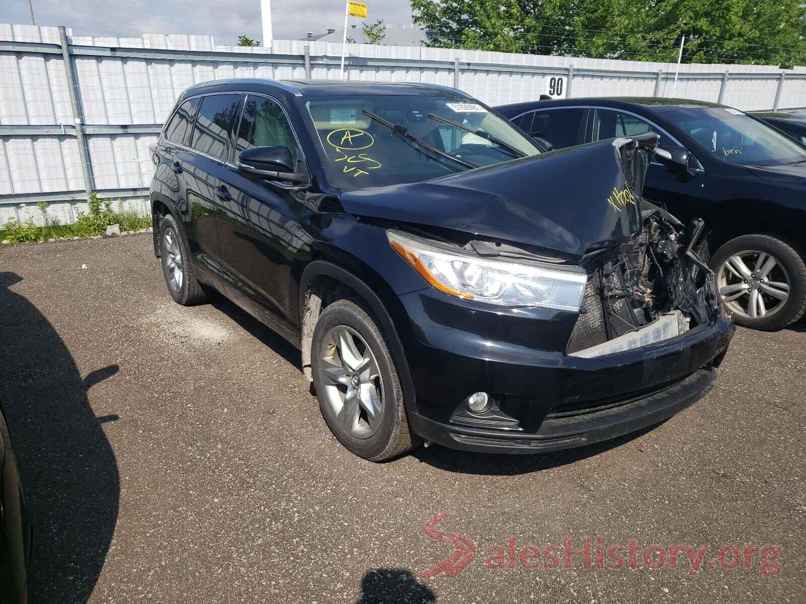 5TDDKRFH1GS287997 2016 TOYOTA HIGHLANDER