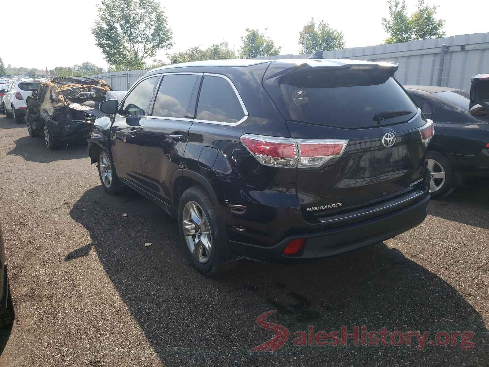 5TDDKRFH1GS287997 2016 TOYOTA HIGHLANDER